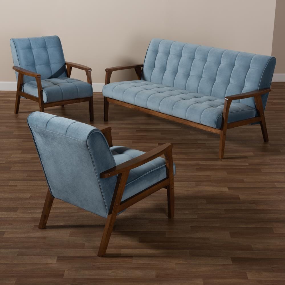 Baxton Studio 160-9942-9944-LW Living-Room-Sets - View #5