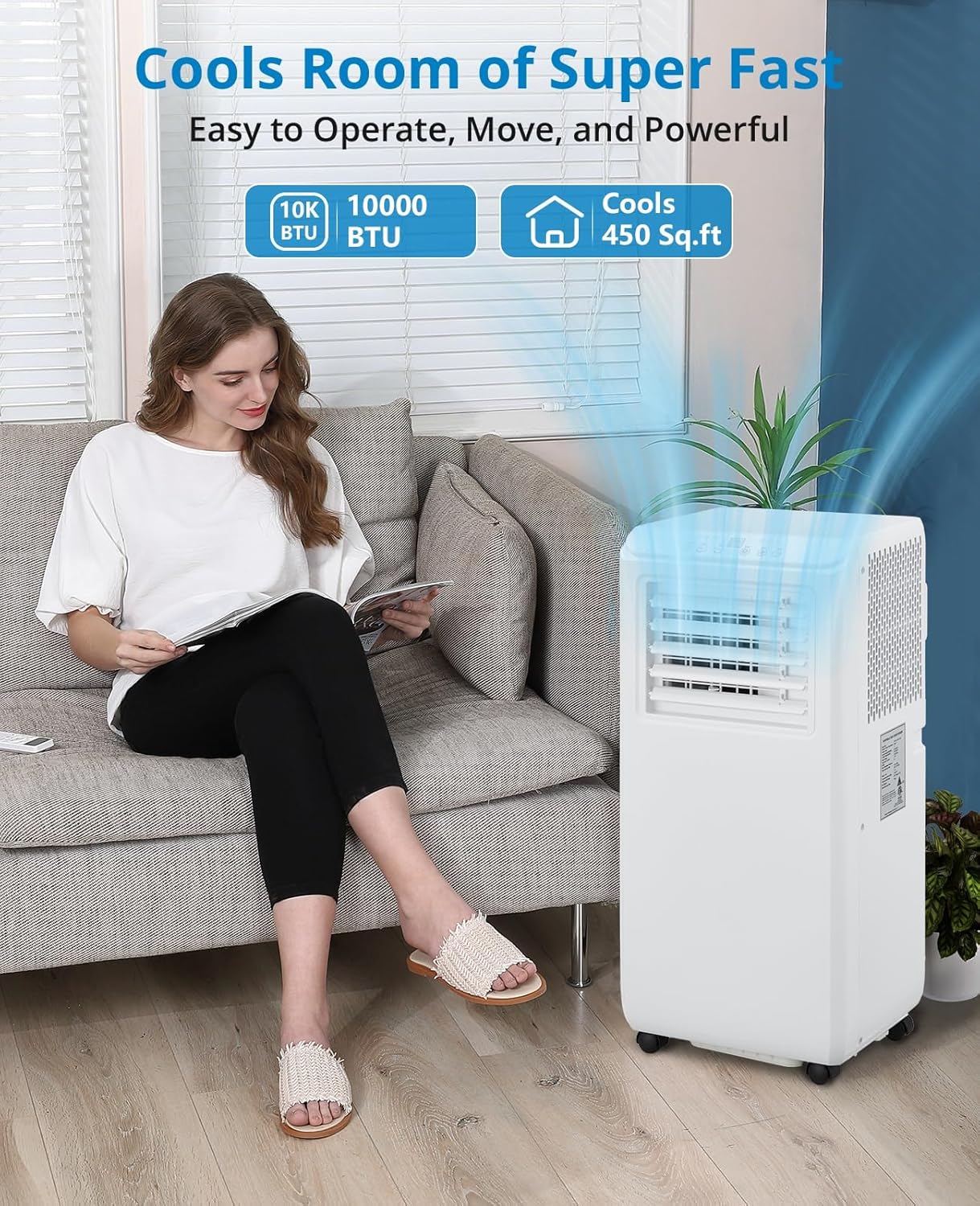 Qeetex LXLS2-PHO-10GCOHX3 Portable-Air-Conditioners - View #2