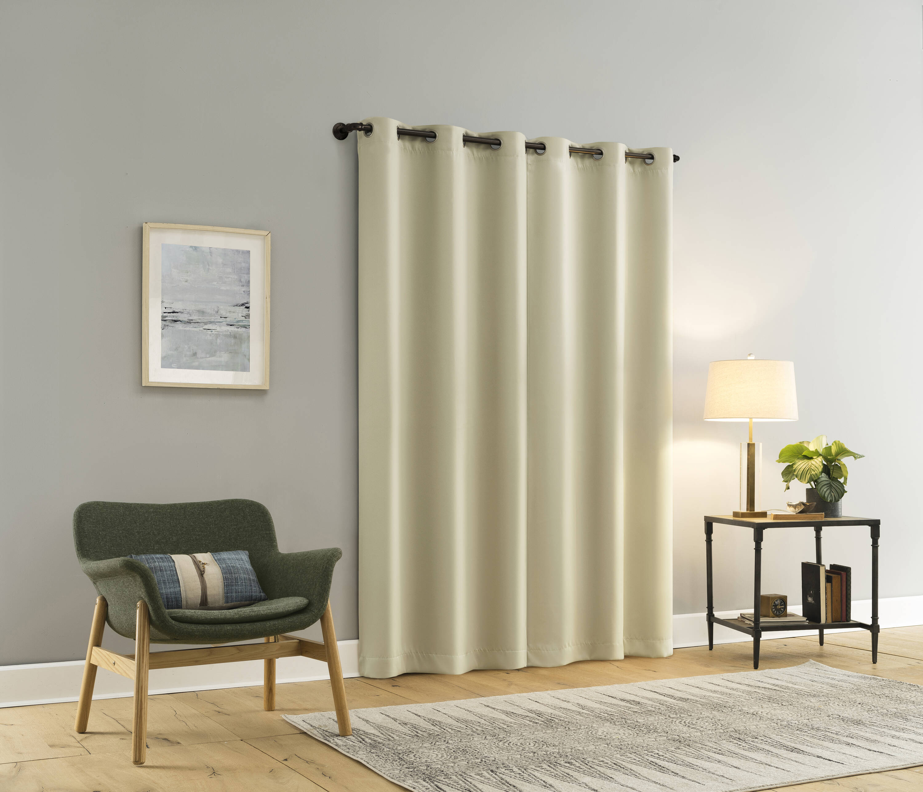 Sun Zero DOUGLAS 74X84 CREAM curtains - View #5
