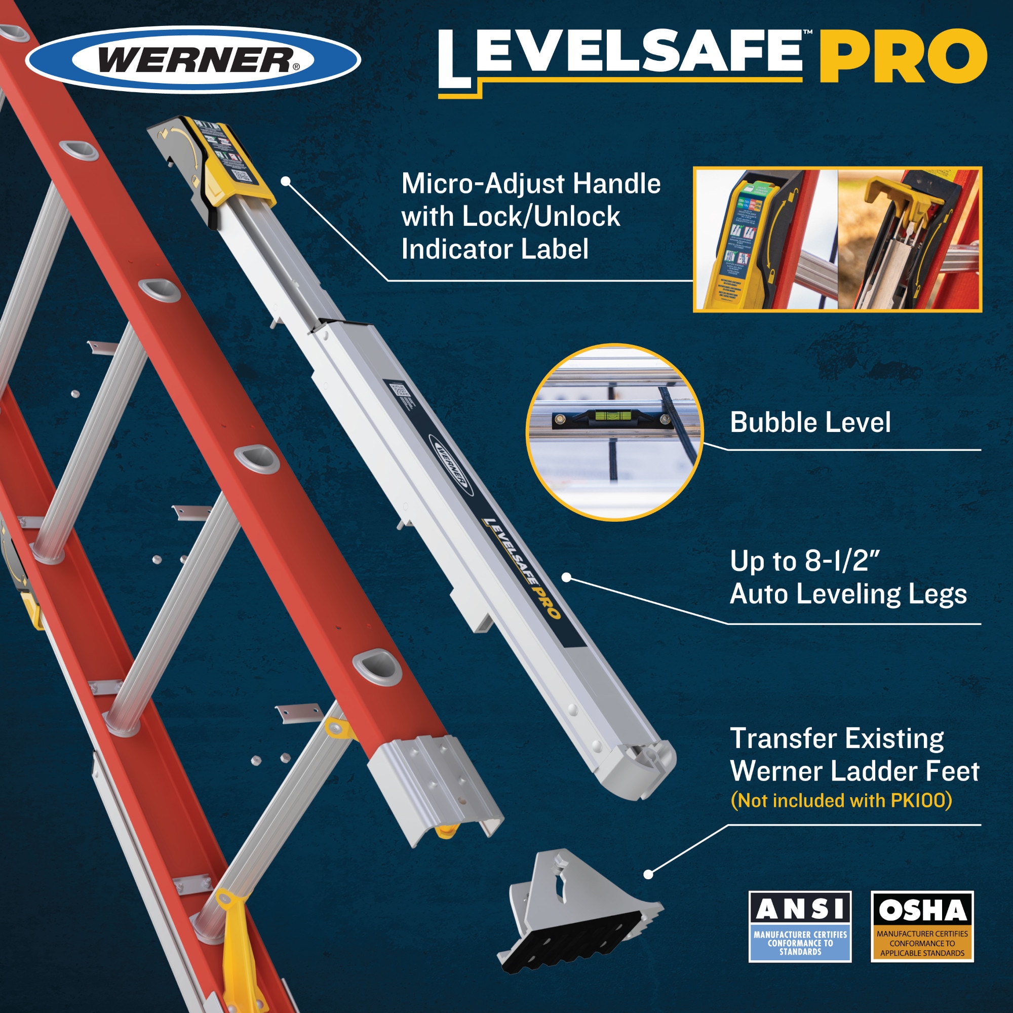 Werner PK100 Ladder-Access - View #2