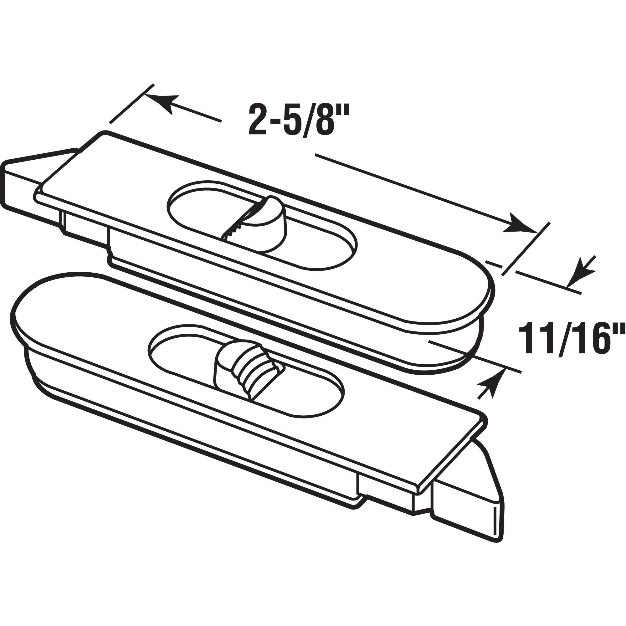 Prime-Line F 2936 Window-Tilt-Latches - View #2