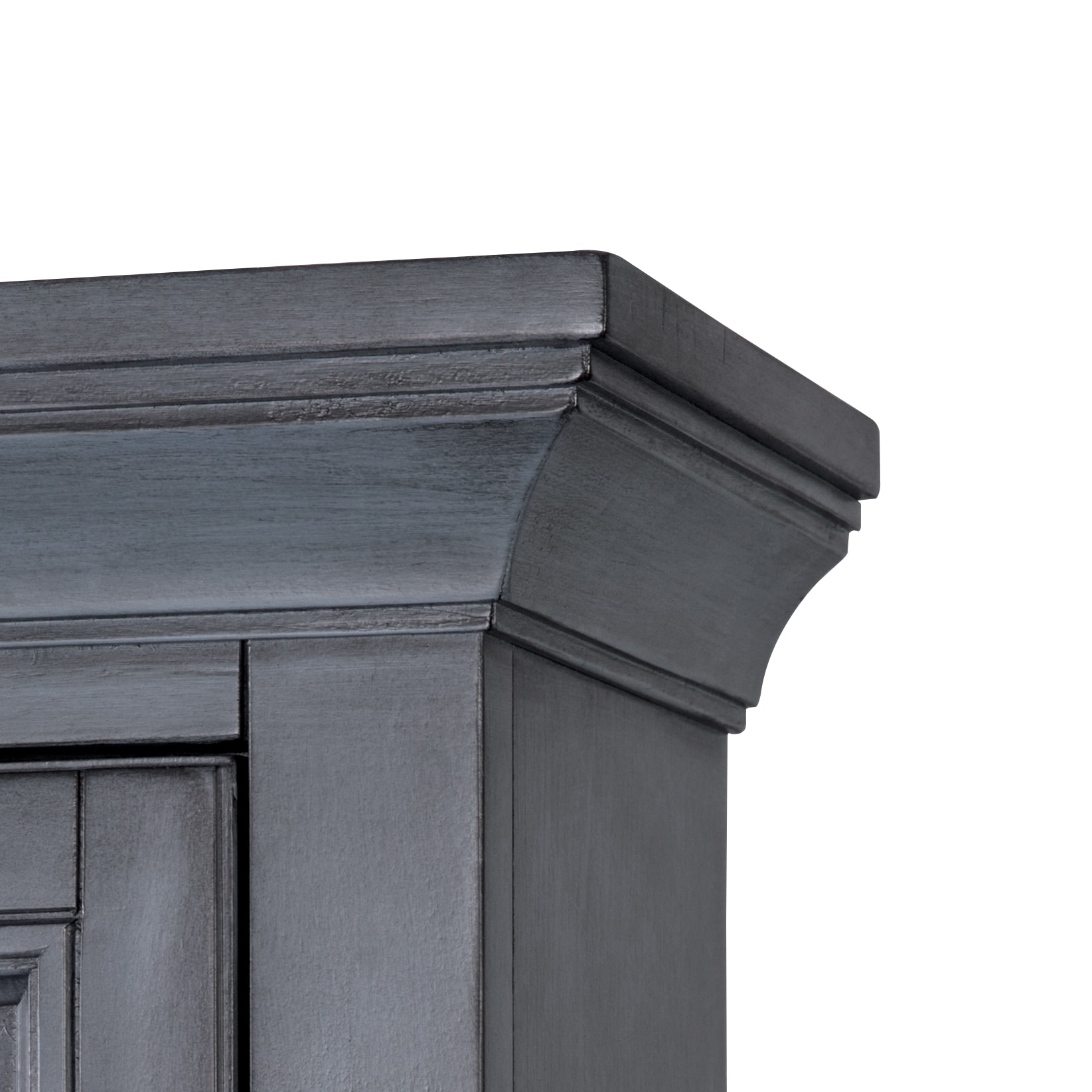 CRAFT + MAIN 24-in x 28-in x 8-in Aegean Blue Soft Close Bathroom Wall Cabinet