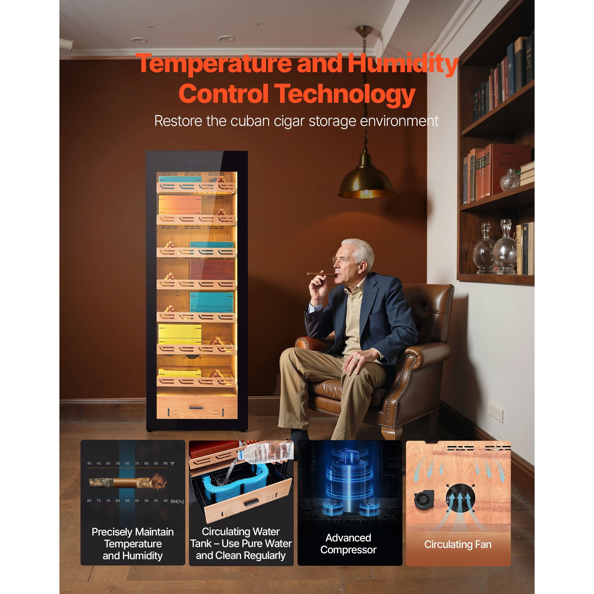 VEVOR SCDXQBSJYSJZ08591V1 humidors - View #3