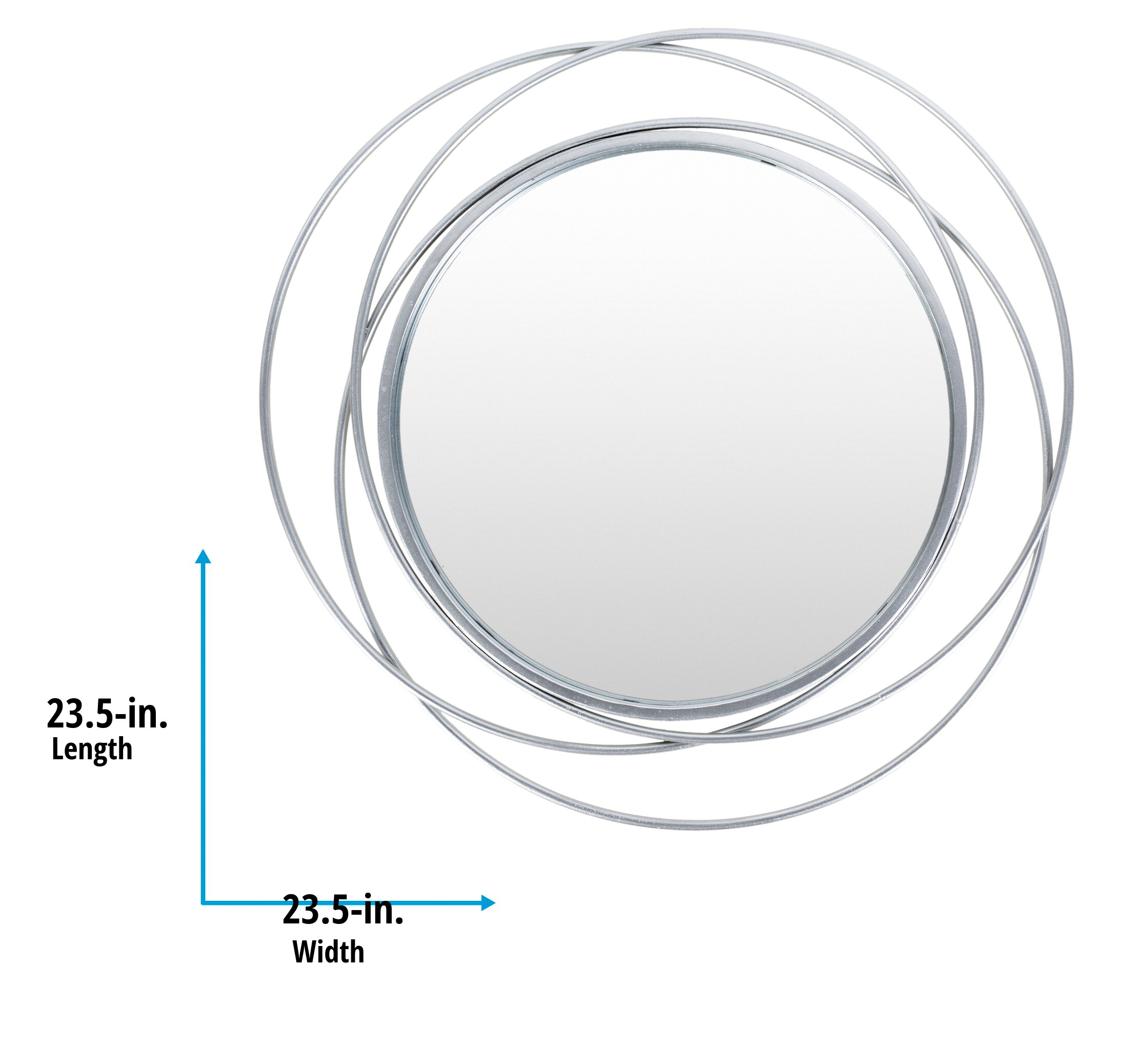 Livabliss Dixie DII 001 24 Inch H X 24 Inch W Mirror In The Mirrors   60822629 