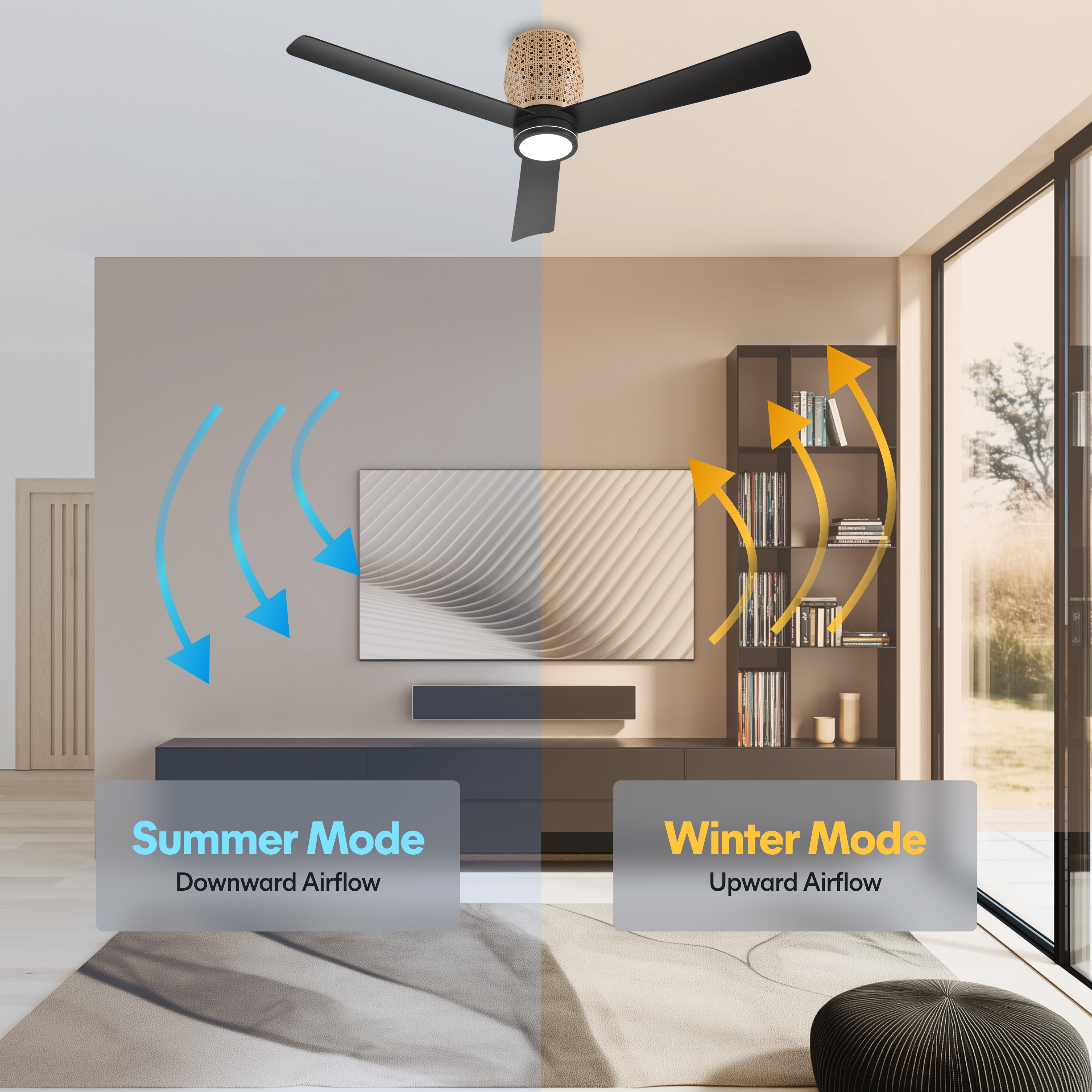 ALTITUDE SPHBN52-MBKMBKNRTMTR Ceiling-Fans - View #10