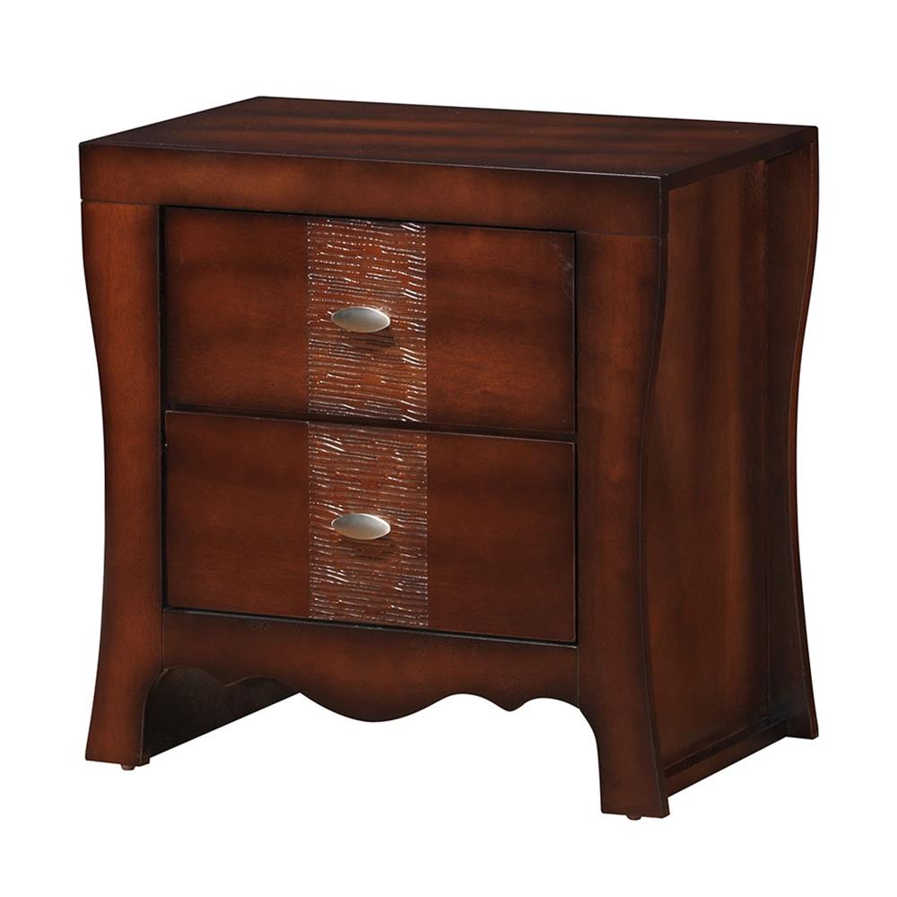Picket House Furnishings JN100NS Jansen Medium Espresso Nightstand