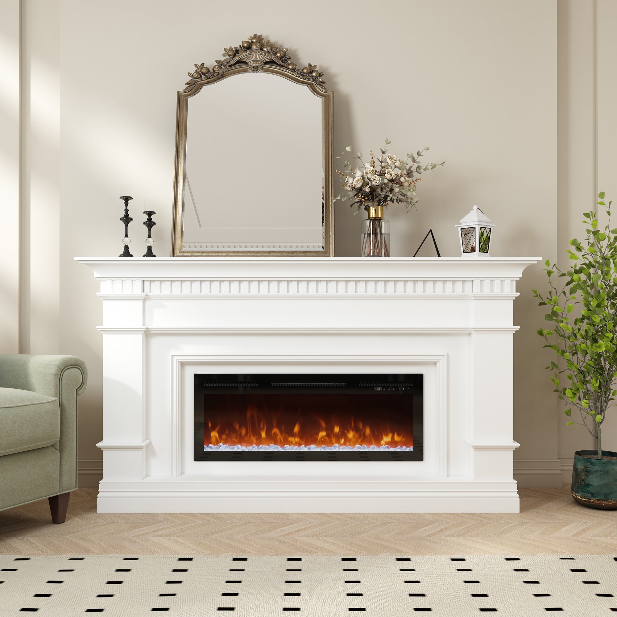 Clihome CL-ZHX-36-058 Electric-Fireplaces - View #2