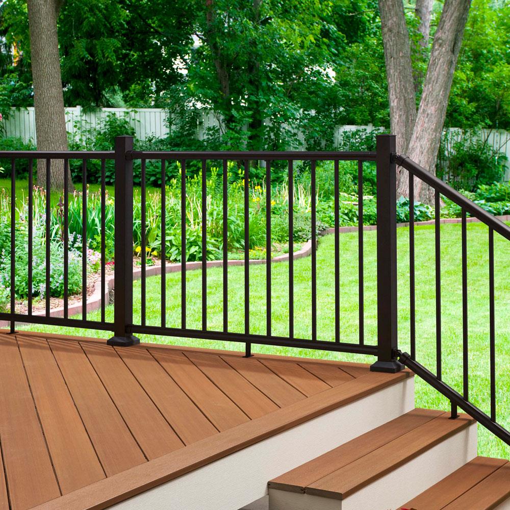 aluminum deck balusters stairs