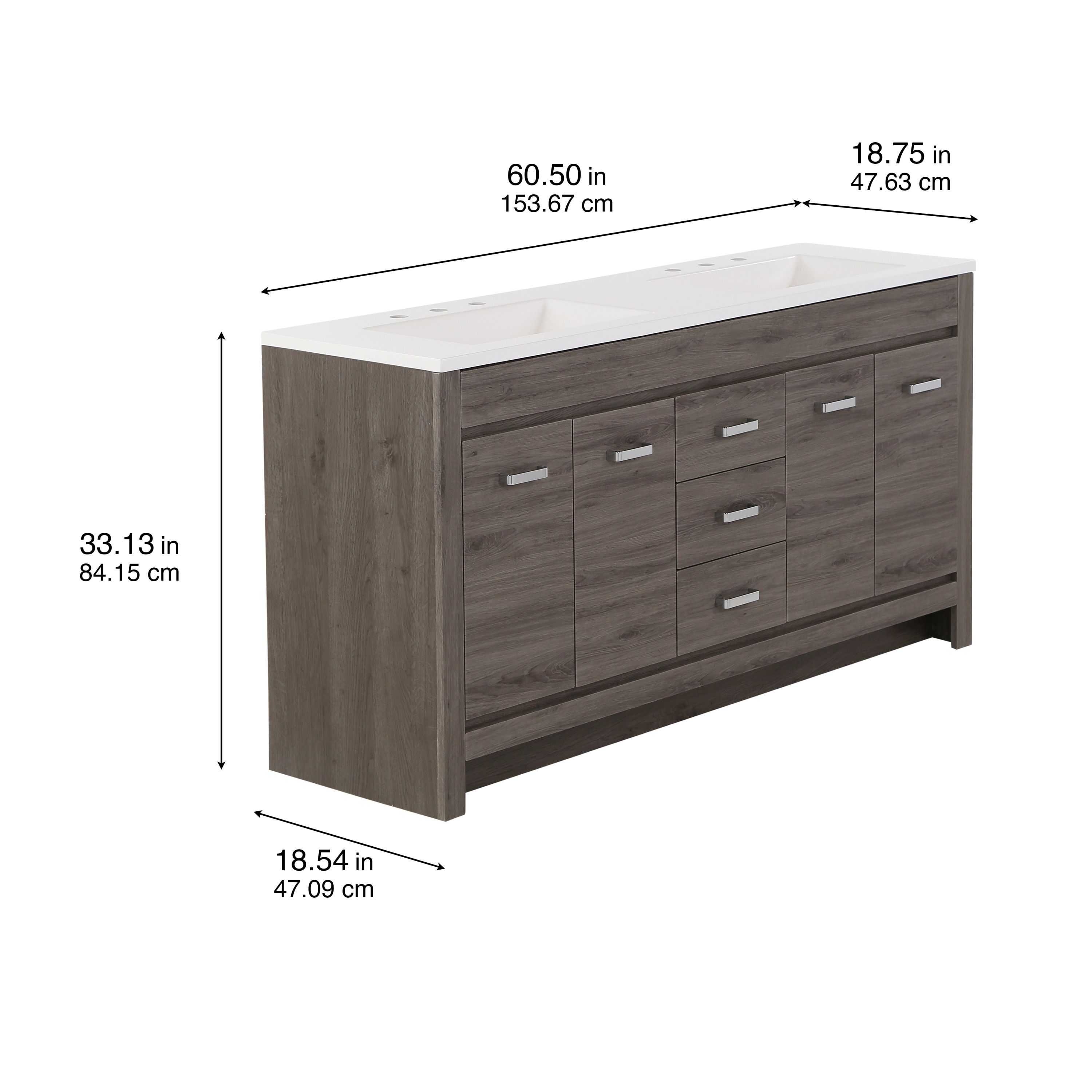 Diamond NOW C60W30053 Bath-Vanity-Combo - View #5