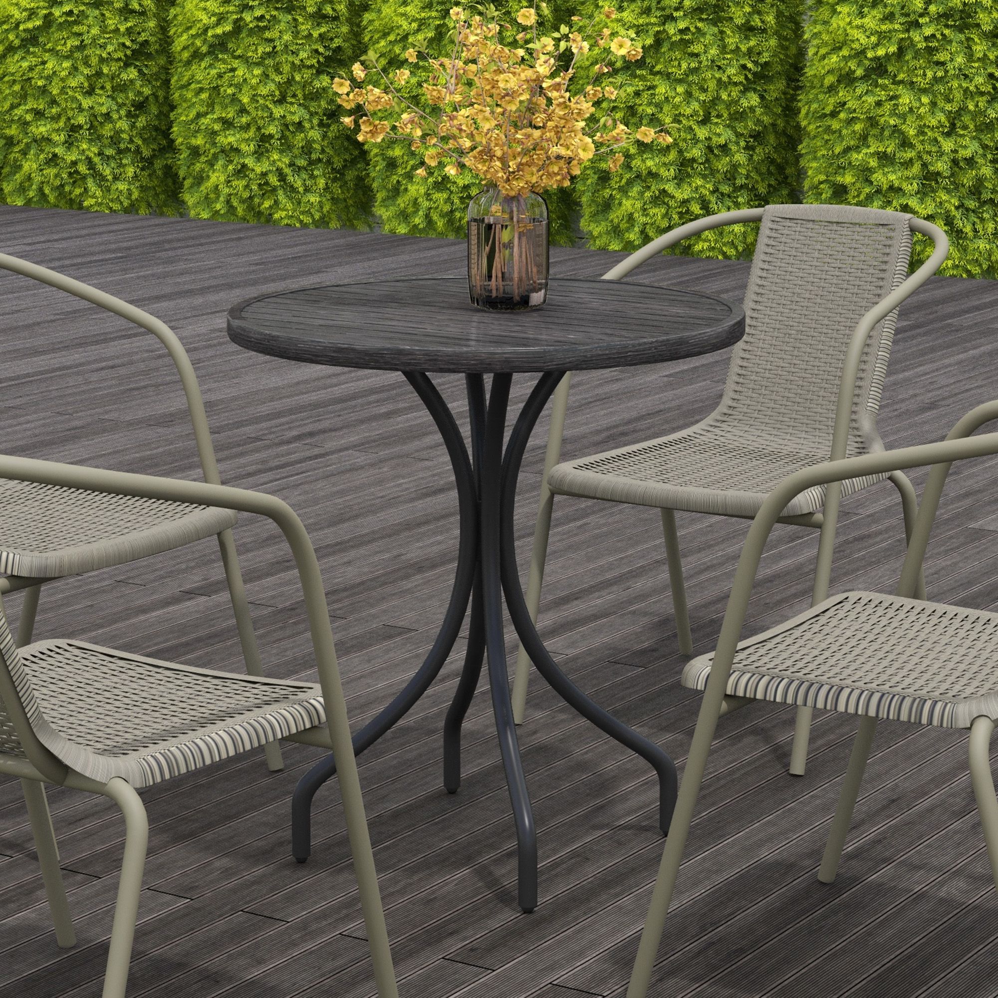 Miki Shinly AB-4473-115JJ Patio-Tables - View #9