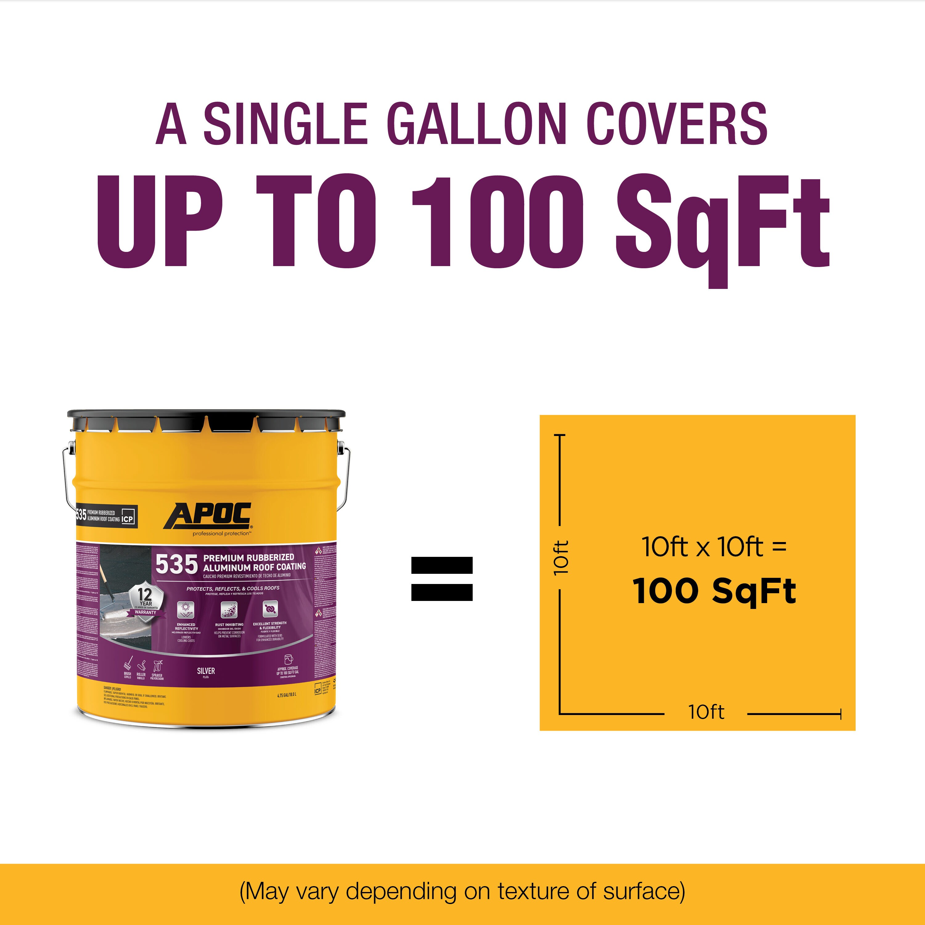 APOC AP-5355 Reflective-Roof-Coatings - View #2