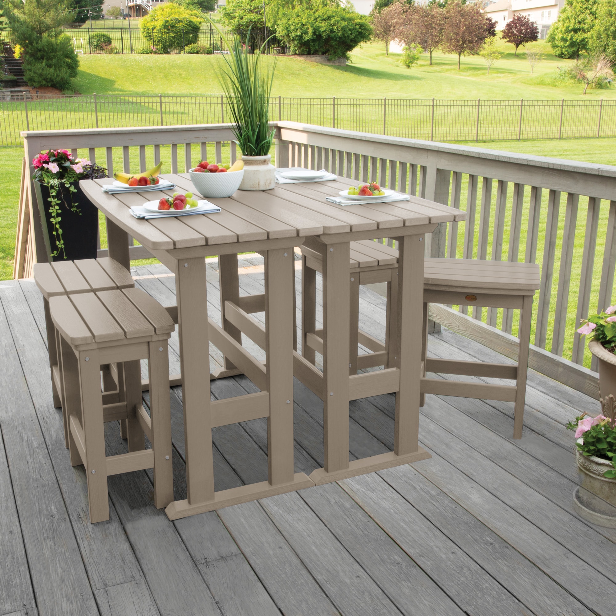 highwood AD-KITBALC101-WBR Patio-Dining-Sets - View #4