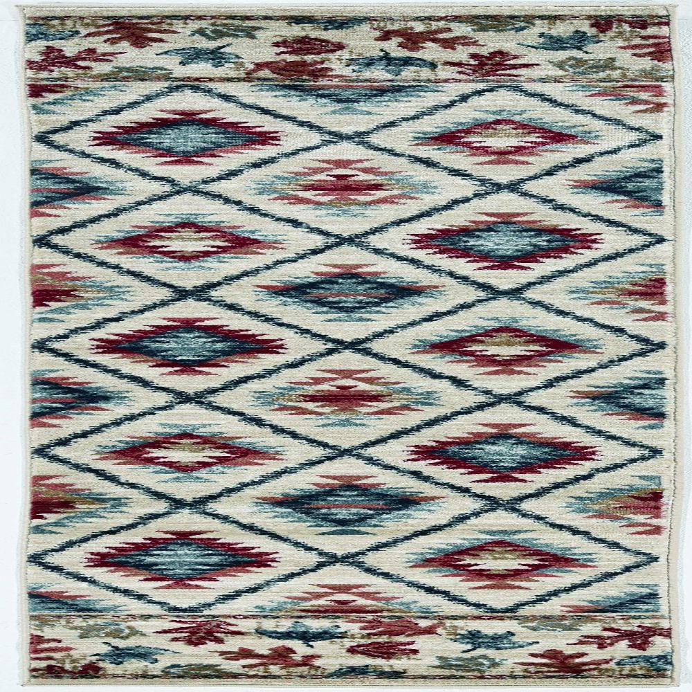 HomeRoots 353439 Bernadette 2 X 7 (ft) Rag Ivory Indoor Distressed/Overdyed Runner Rug