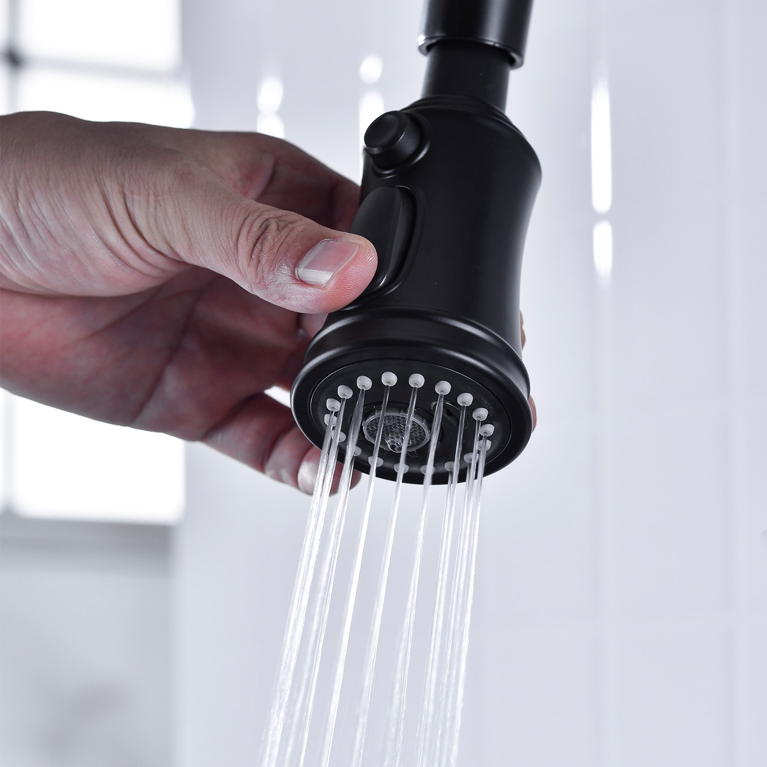WELLFOR DTG-02KFMB Kitchen-Faucets - View #6