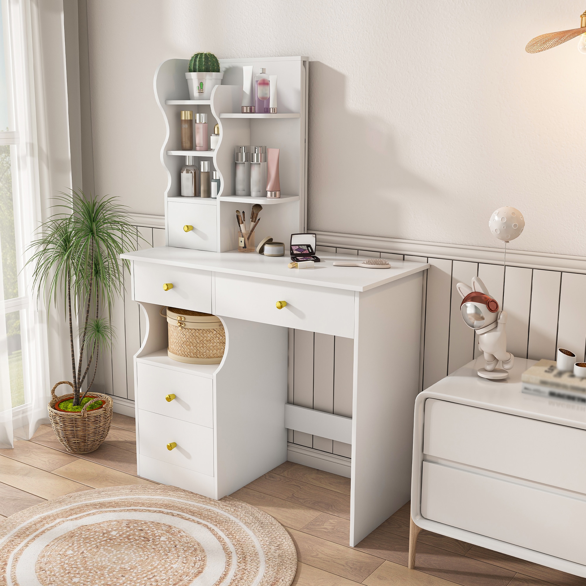 LOVMOR SF-Y-W2700P297924 Bedroom-Vanities - View #3