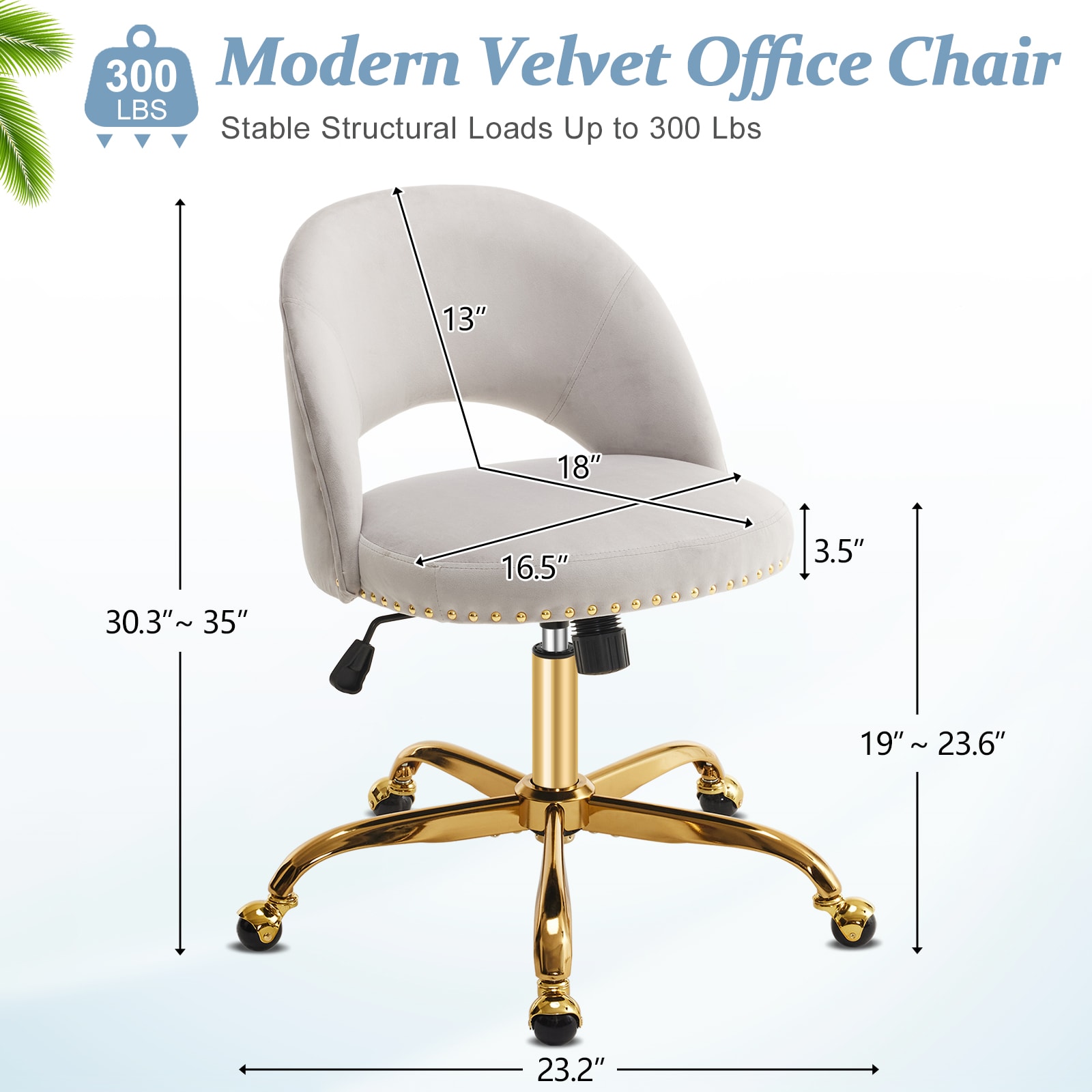 Winado LO1G98000040 Office-Chairs - View #3