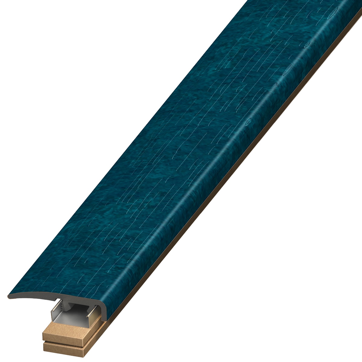 Versatrim SCAP-106912 Marmoleum Forbo-Marmoleum-Adriatica 0.3125-in T x 1.375-in W x 94-in L PVC End cap