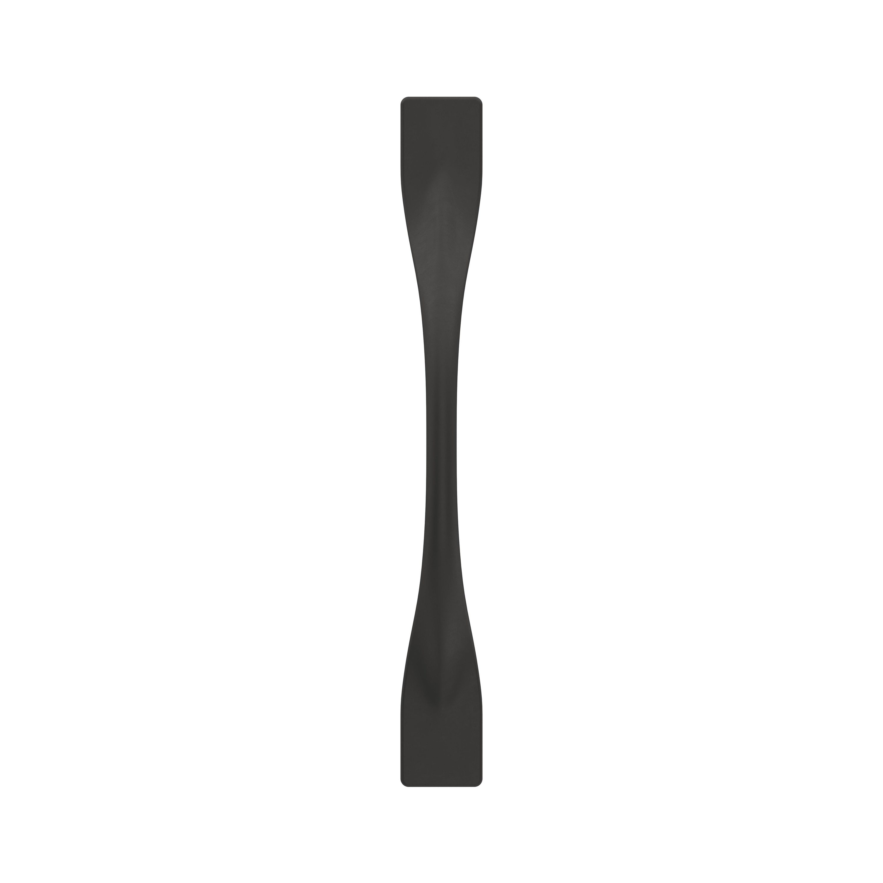 Matte Black Modern Arch Cabinet Pull 3-3/4 inch