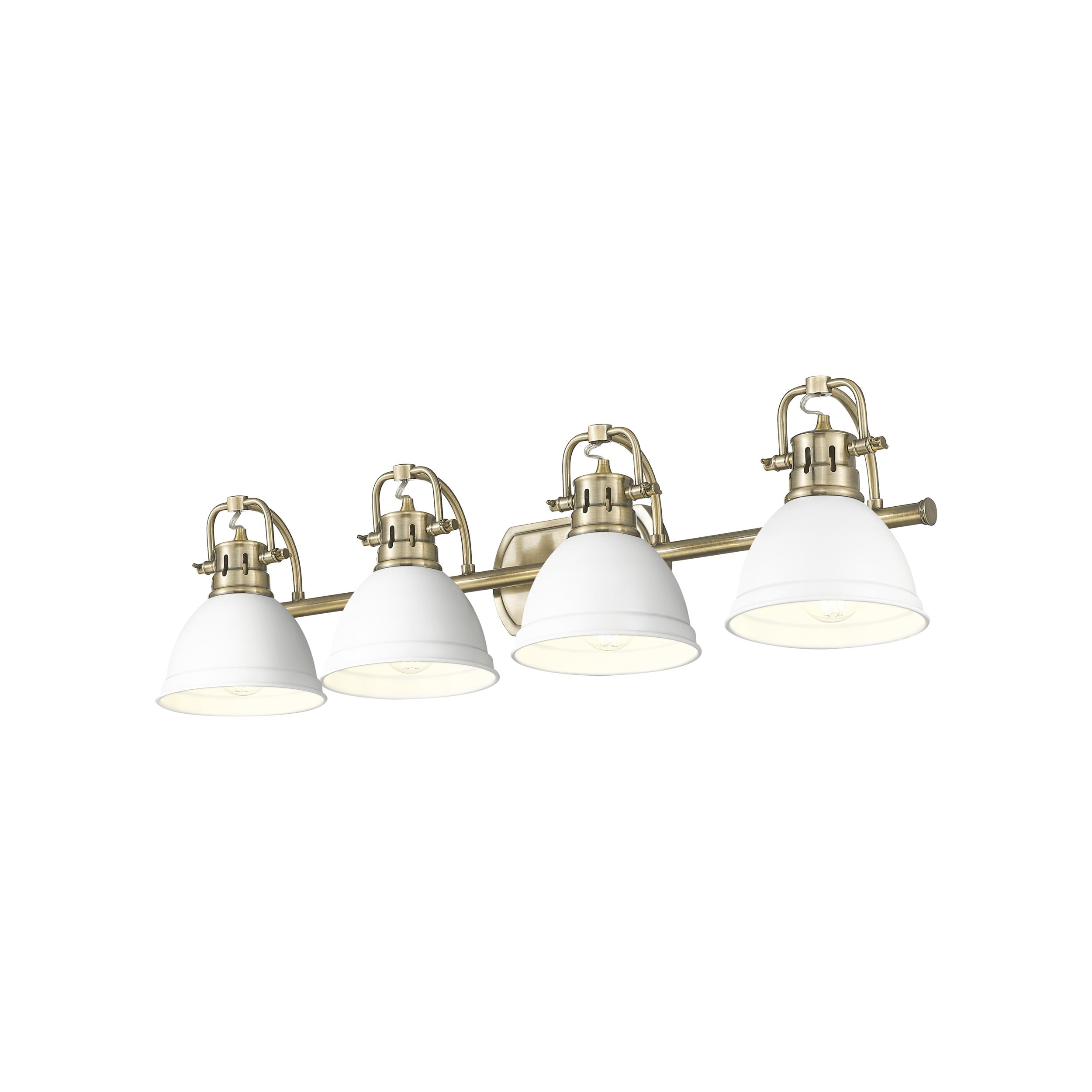 Golden Lighting 3602-BA4 AB-WHT b089995 - View #3