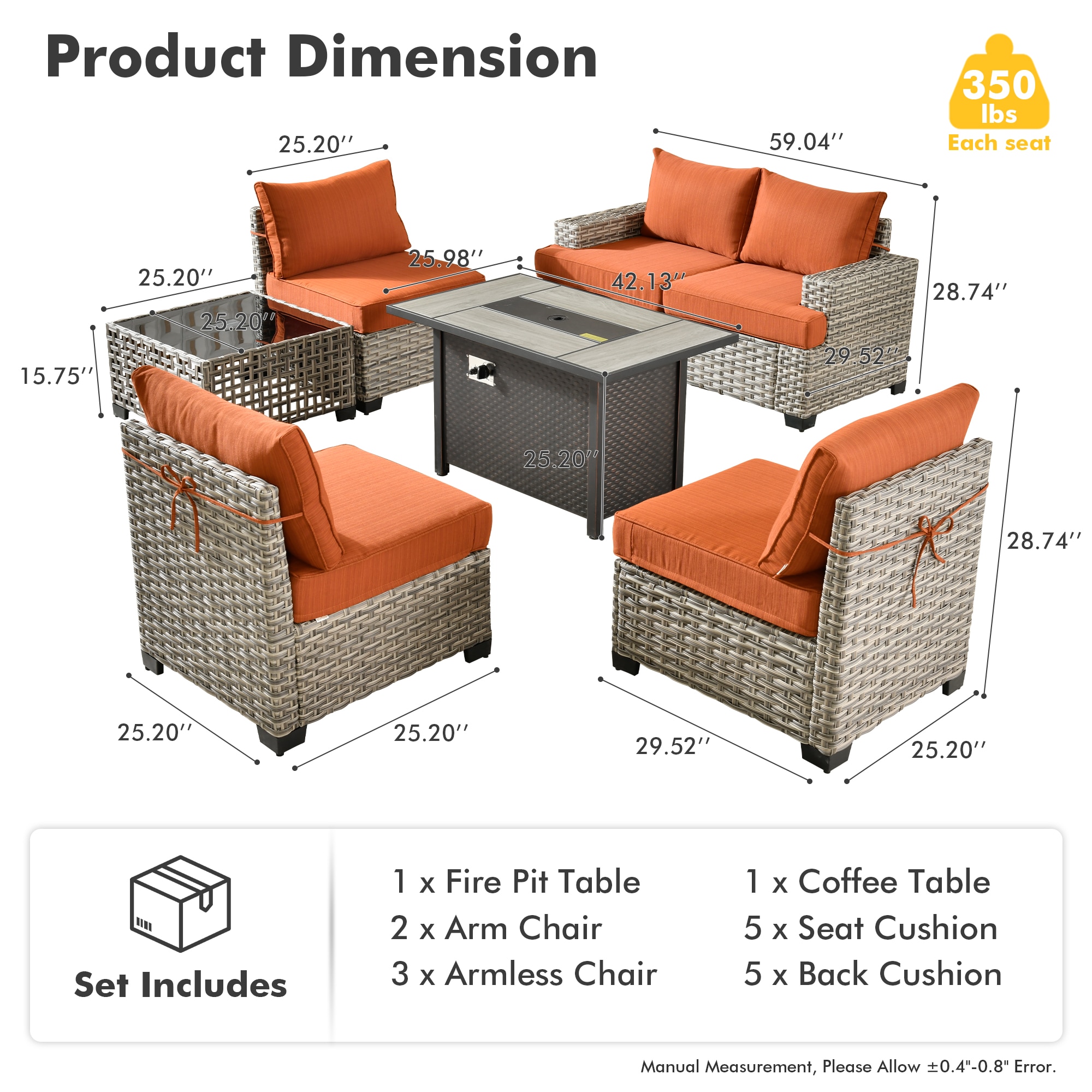 Pouuin SDFPTBS806 Patio-Sofas-Daybeds - View #2