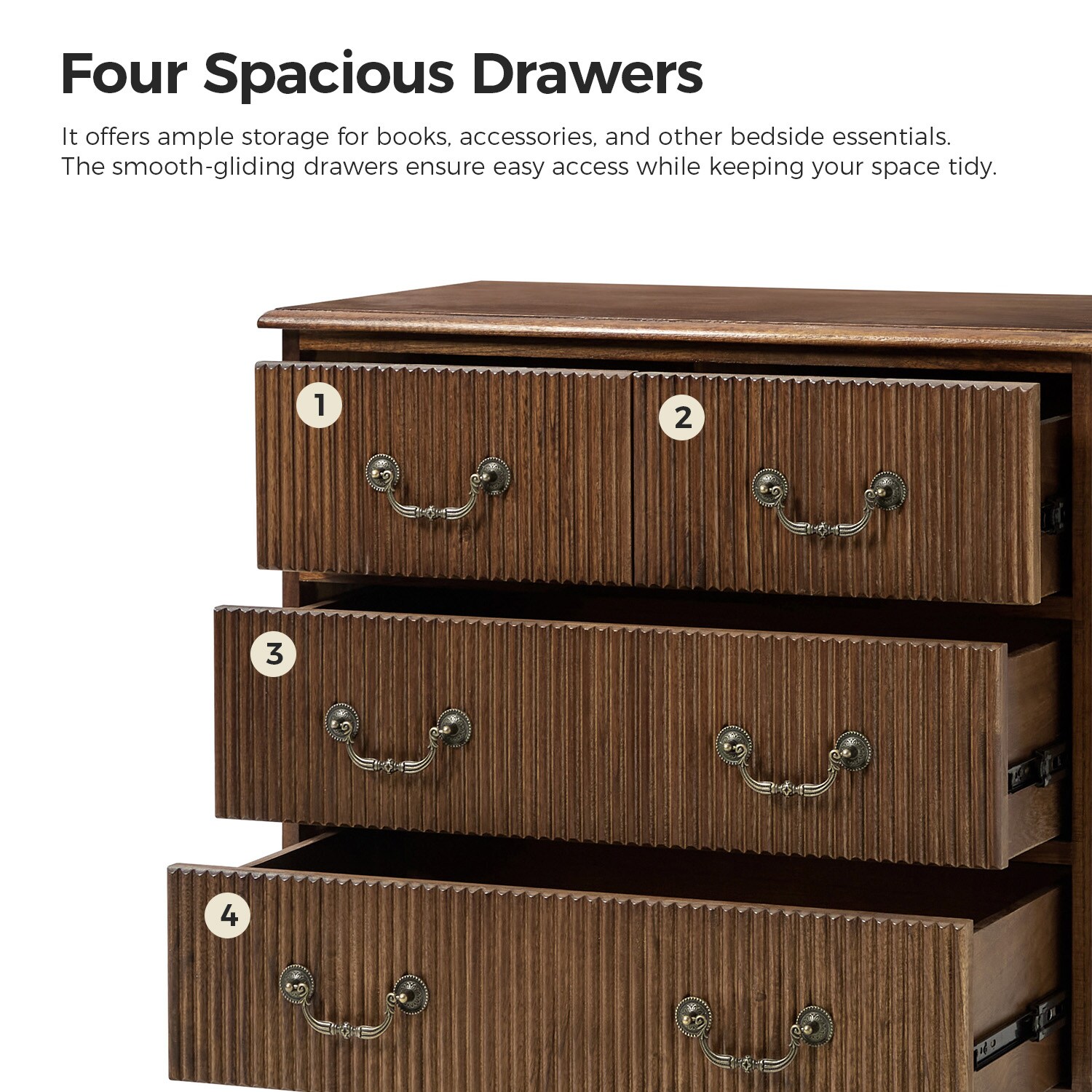 14 Karat Home NSCL1244-WAL End-Tables - View #4