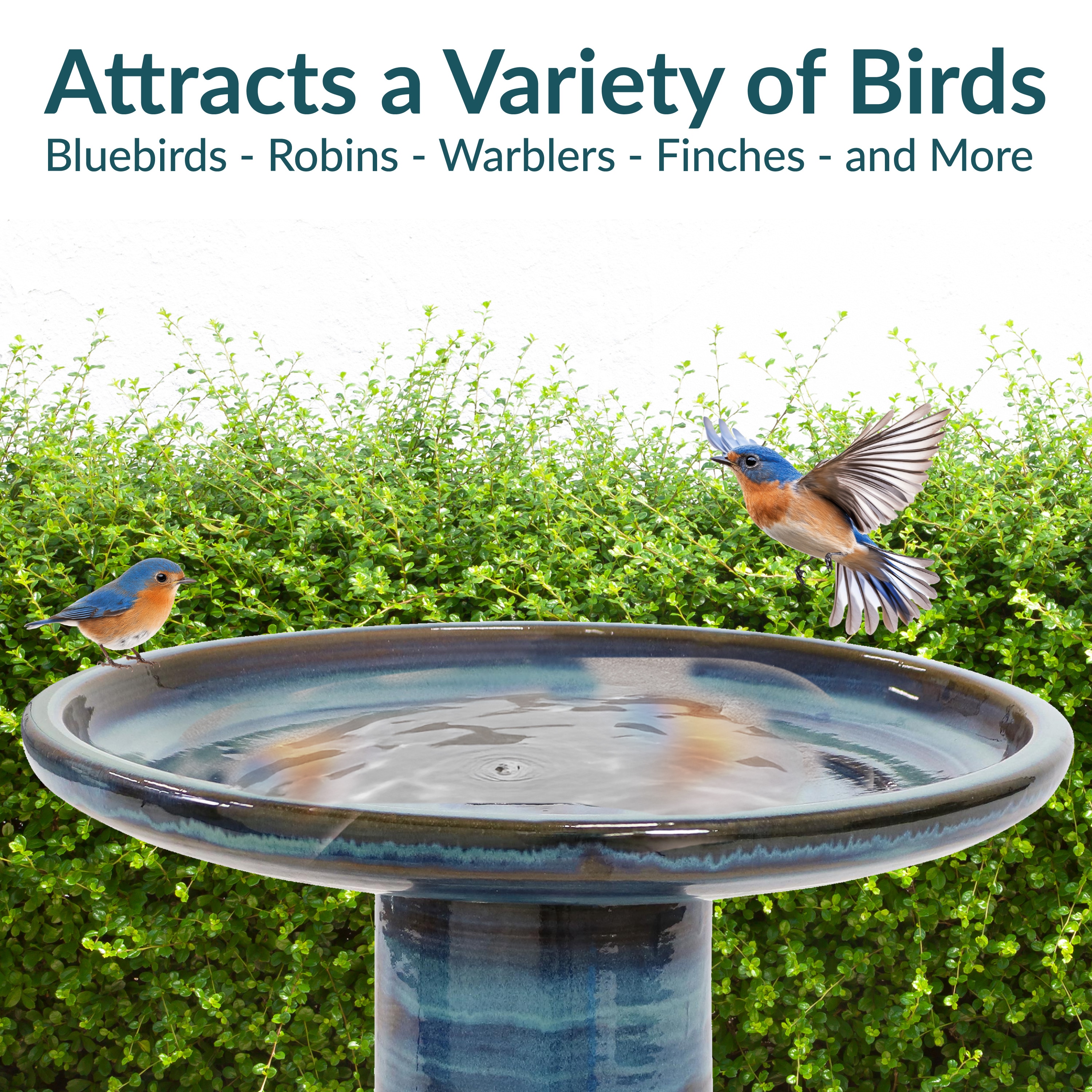 Sunnydaze Decor AP-343 birdbaths - View #8