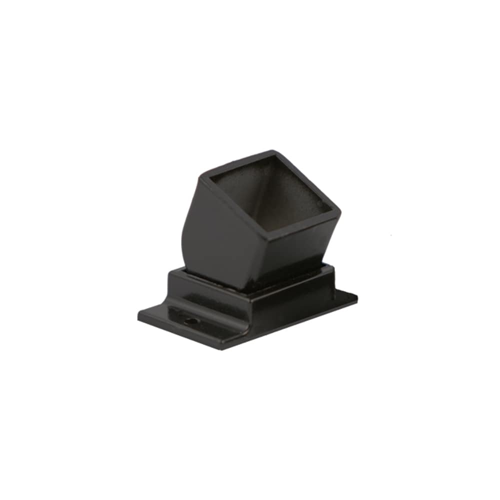 Accessory 2.4-in Black Metal Angle Bracket For Metal Fence | - Ironcraft 833729