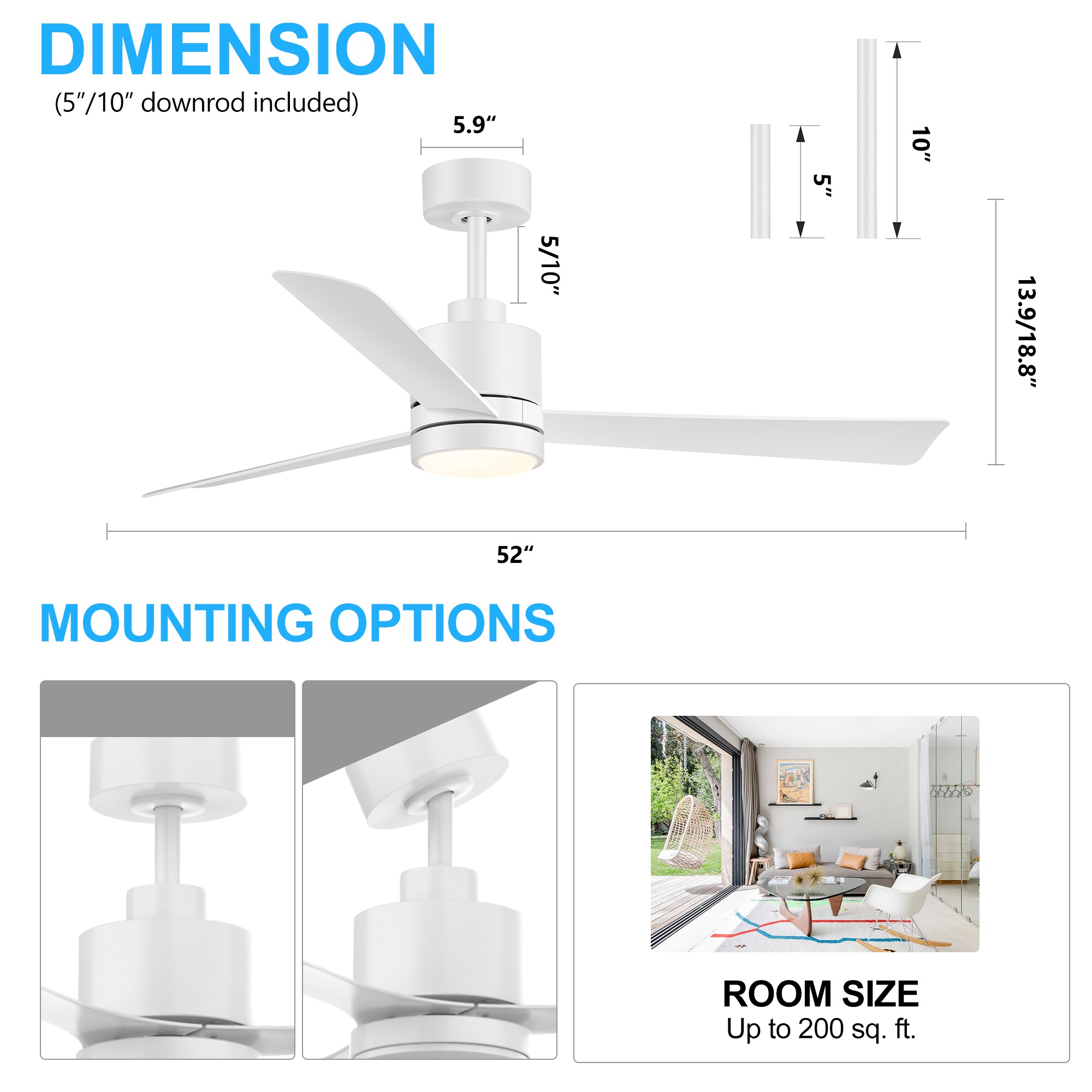 Breezary 24029-AW Ceiling-Fans - View #9