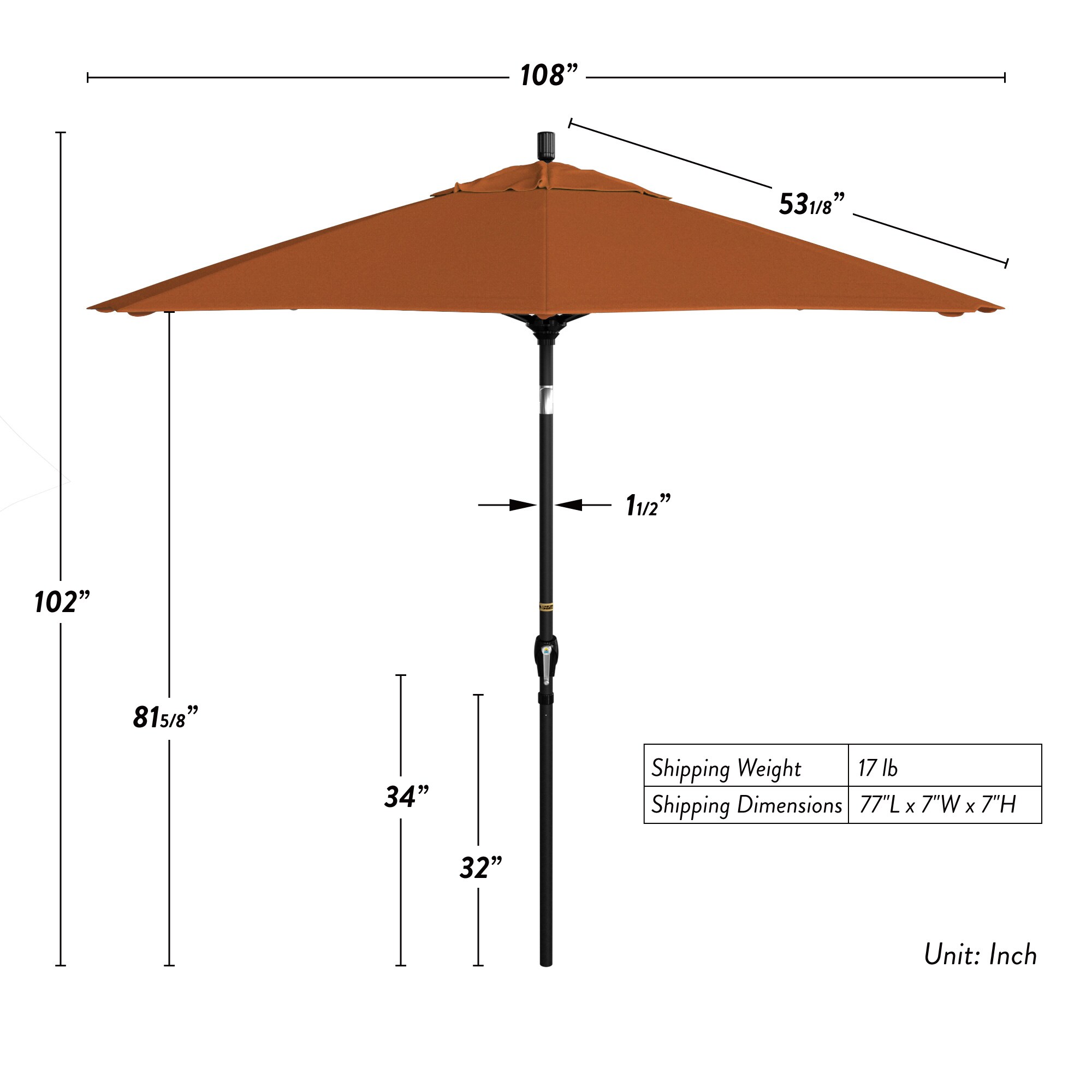California Umbrella 194061212486 Umbrellas-2 - View #6