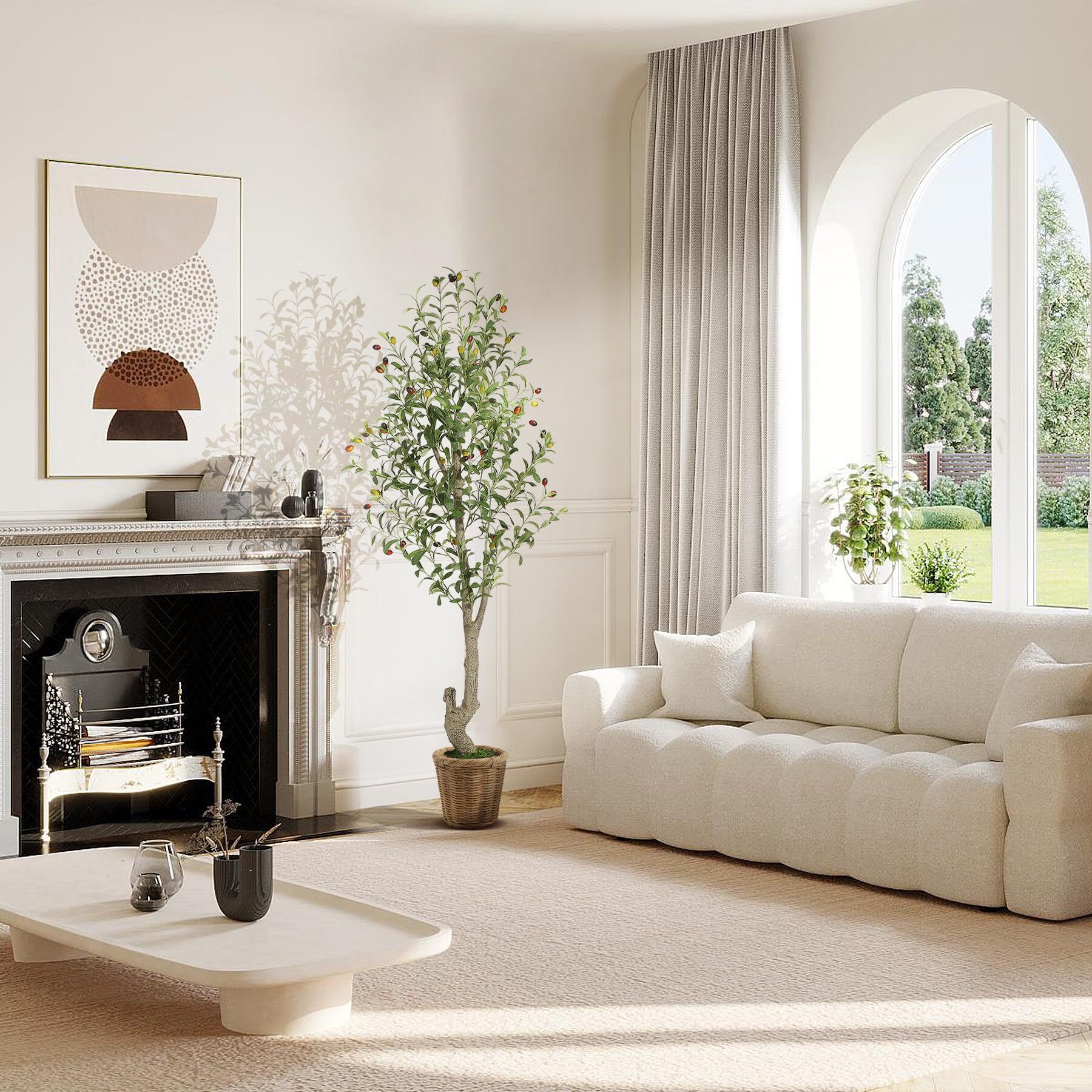 WhizMax IWAN-PHO-34LWQVWH Artificial-Plants-Trees - View #2