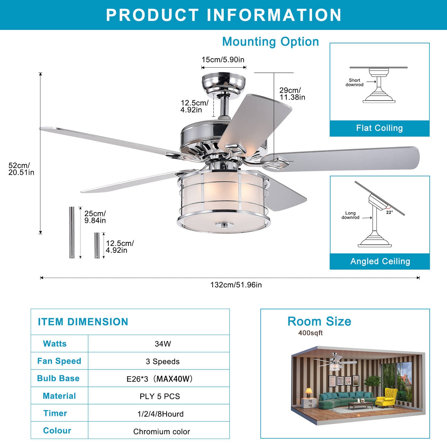 SINOFURN SYB570033SL Ceiling-Fans - View #6
