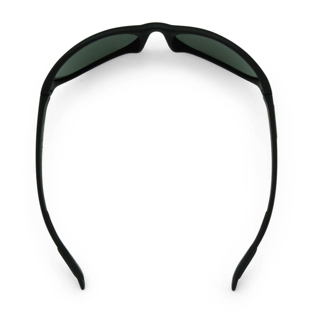 Flying Fisherman Adult Unisex Polarized Black Frame, Smoke Lens Plastic  Sunglasses at