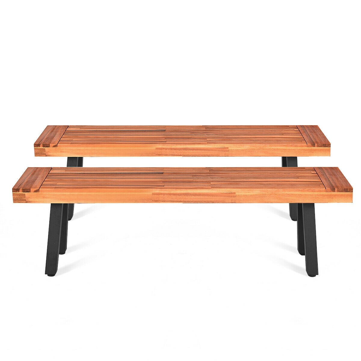 Slickblue D-CO-89236WH Dining-Benches - View #6