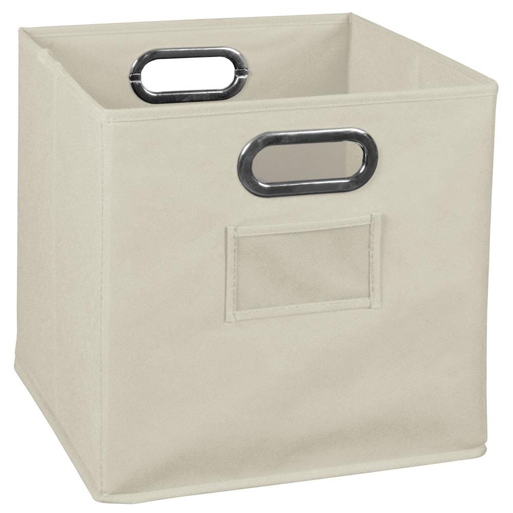 Niche Cubo 12-in W x 12-in H x 12-in D Natural Fabric Collapsible ...