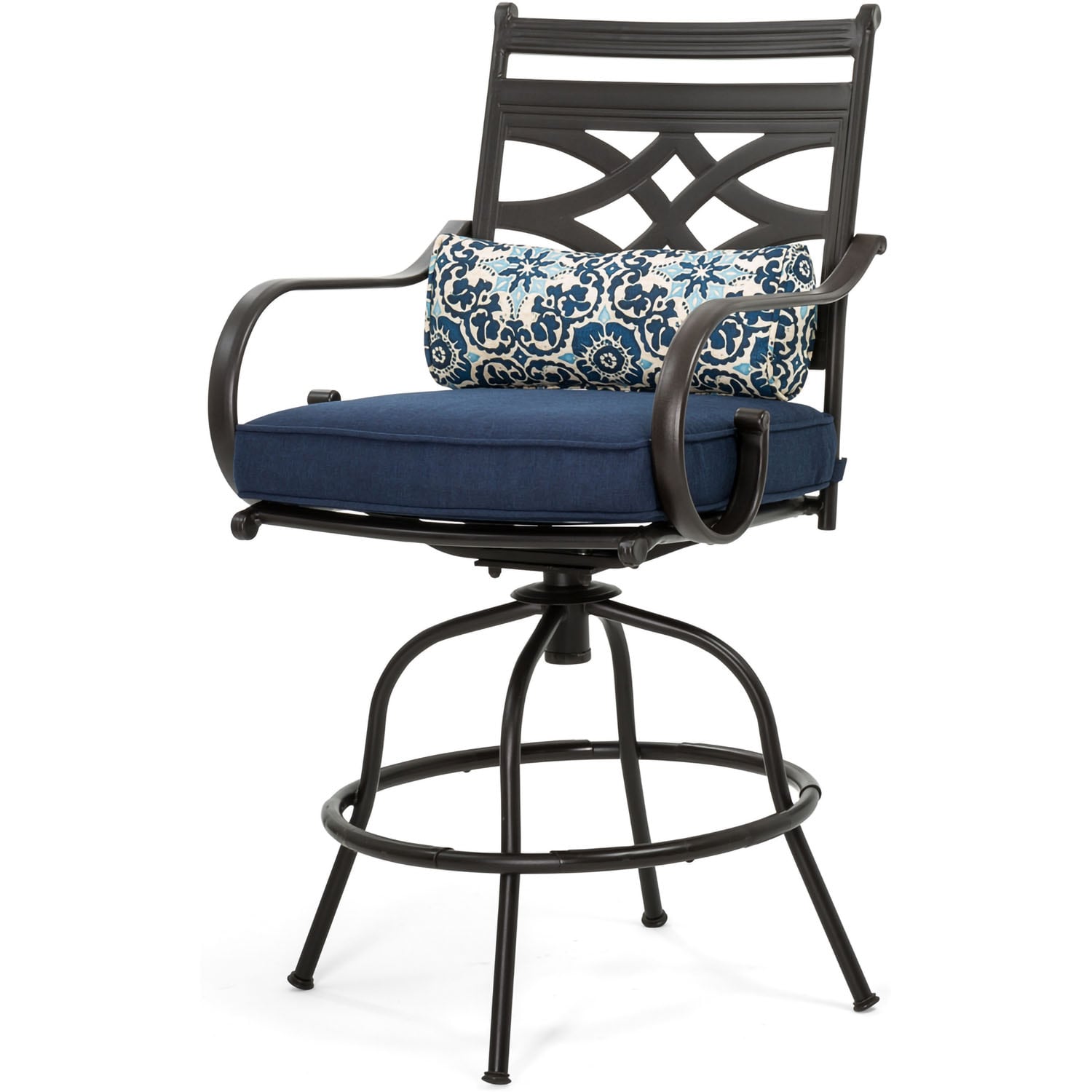 Hanover MCLRDN3PCBRSW2-NVY Patio-Dining-Sets - View #7
