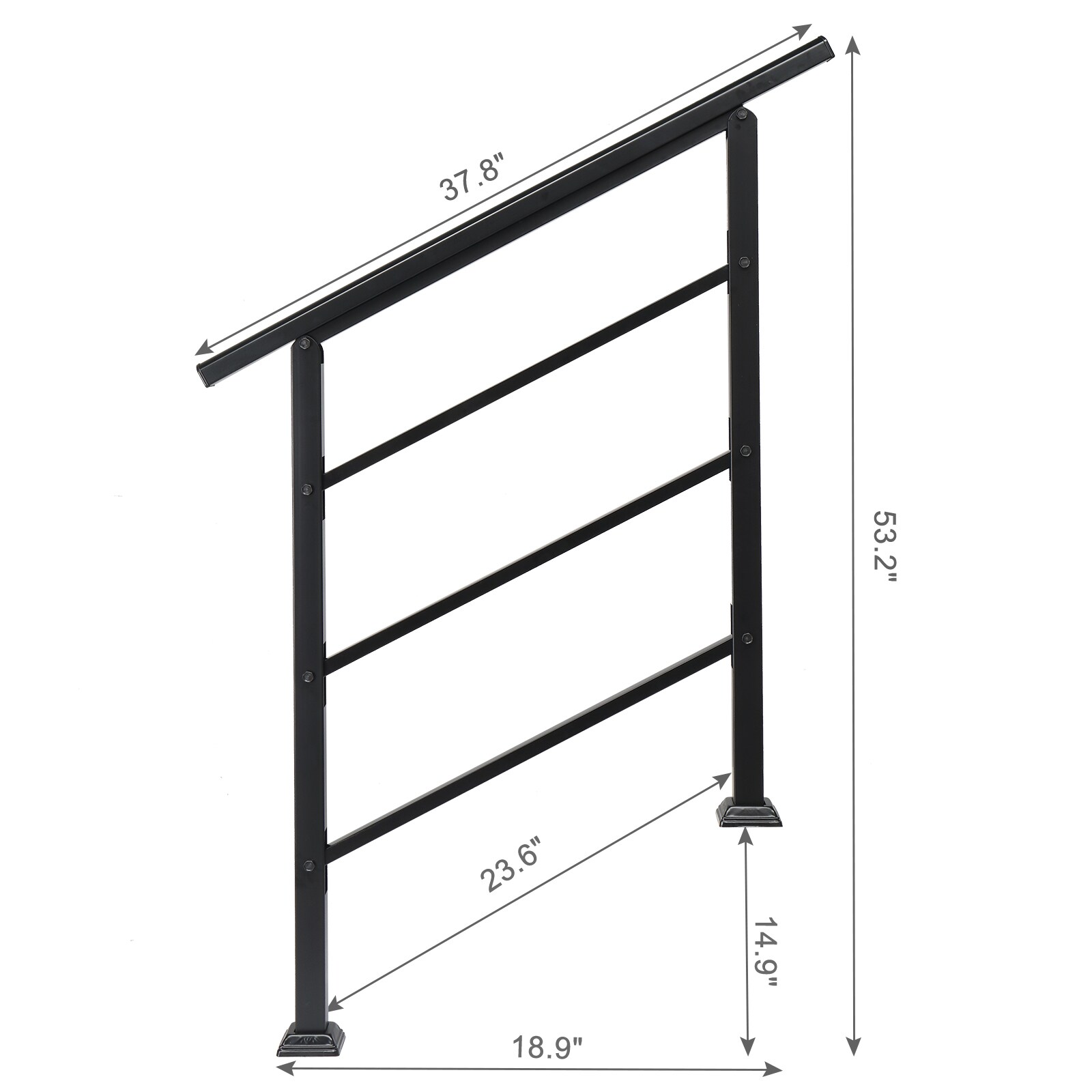 Wudkey L4-UC8K8J Interior-Stairpart-Railing - View #3