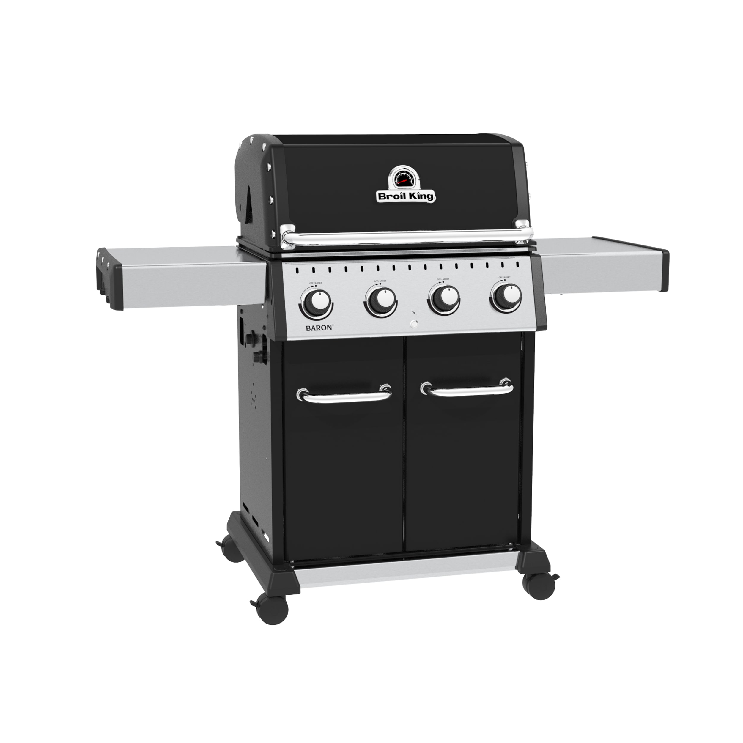 Betsy Trotwood Belyse Rejse Broil King Baron 420 Pro Black 4-Burner Liquid Propane Gas Grill in the Gas  Grills department at Lowes.com