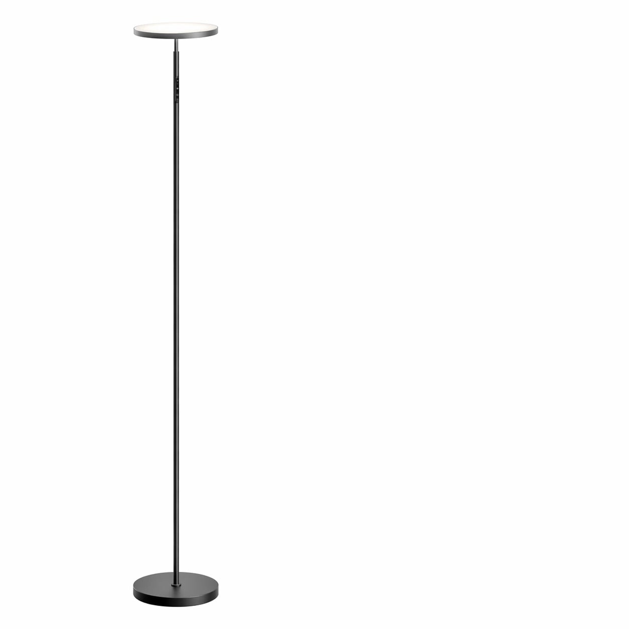 Aoibox  30W LED Torchiere Floor Lamp with Remote and Touch Control 3200 Lumen Stepless Dimmable 69 Inches Tall