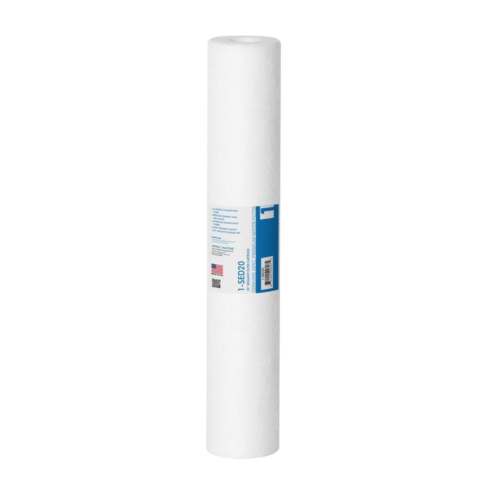 APEC Water 1-SED20 Lite Commercial 1-SED20 Sediment and Particulate Under Sink Replacement Filter