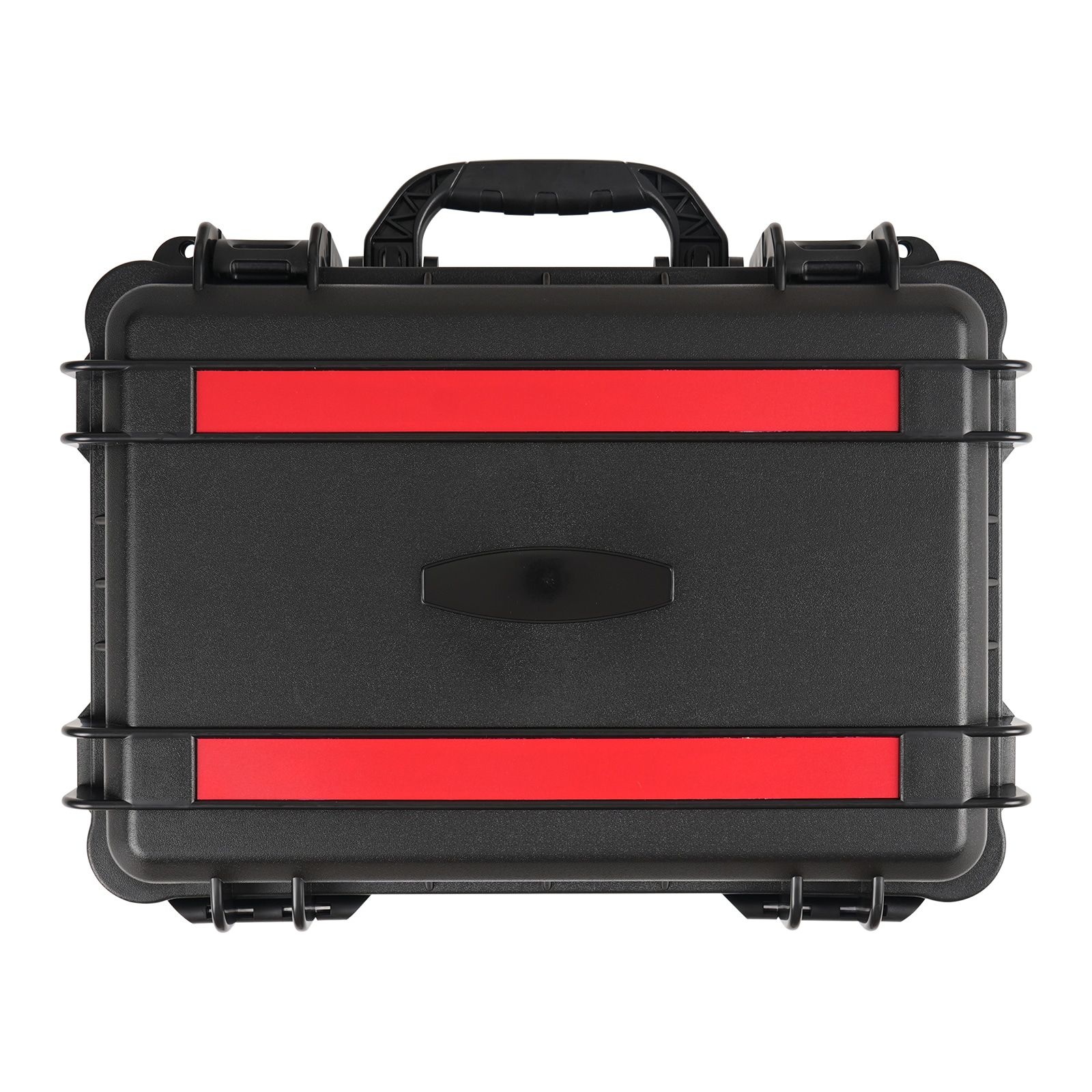 Siavonce 19-in W x 8-in H x 15-in D Black Plastic Tool Box #XH236661