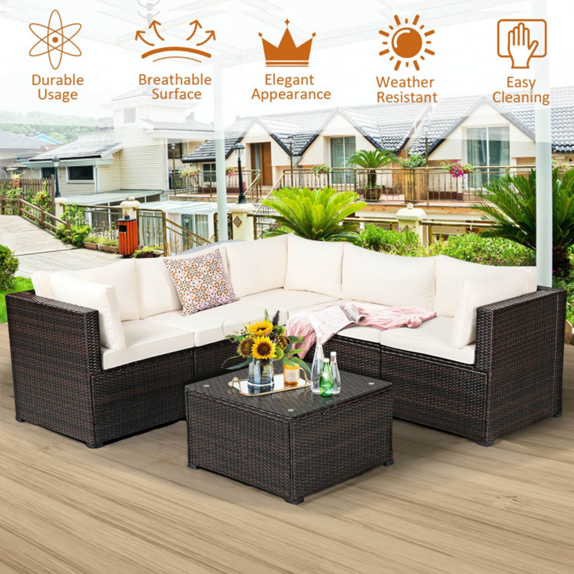 Mondawe MD-HF00096 Patio-Conversation-Sets - View #6
