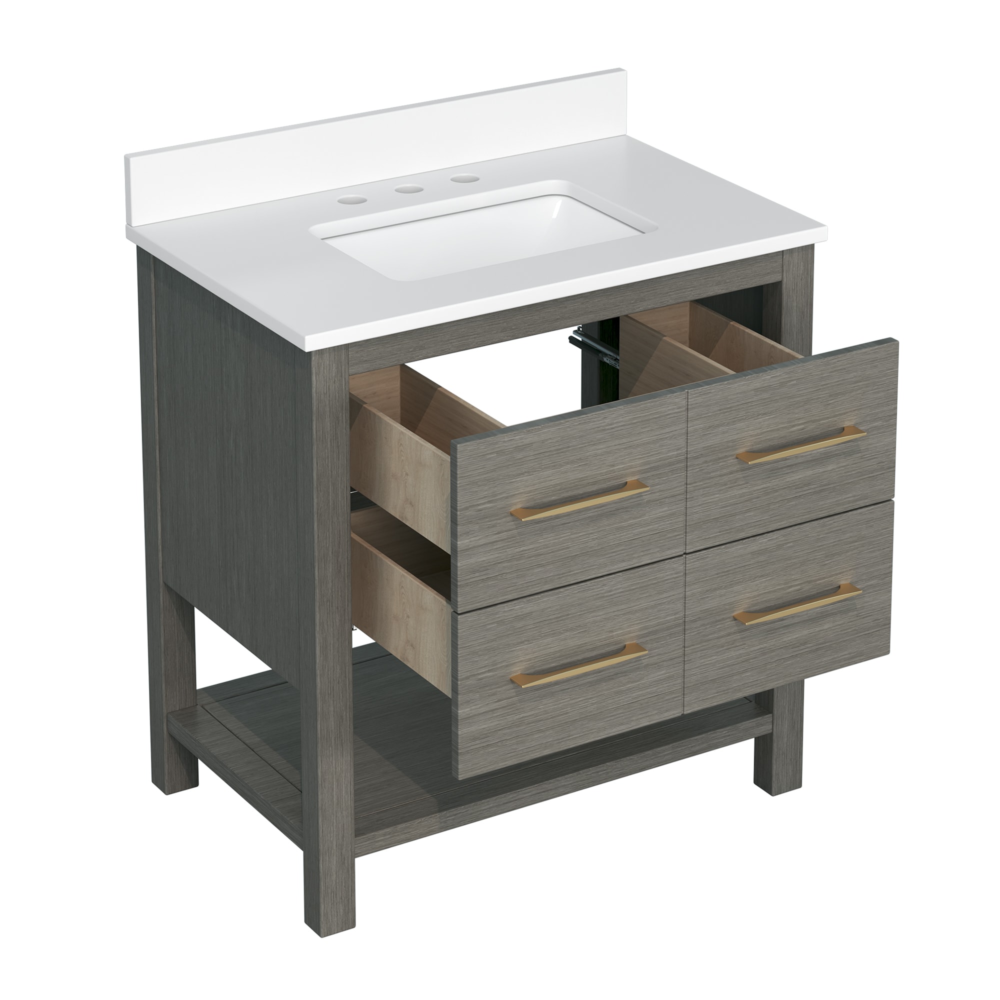 JEAREY JE-12FTTJWT-GR Bath-Vanity-Combo - View #10