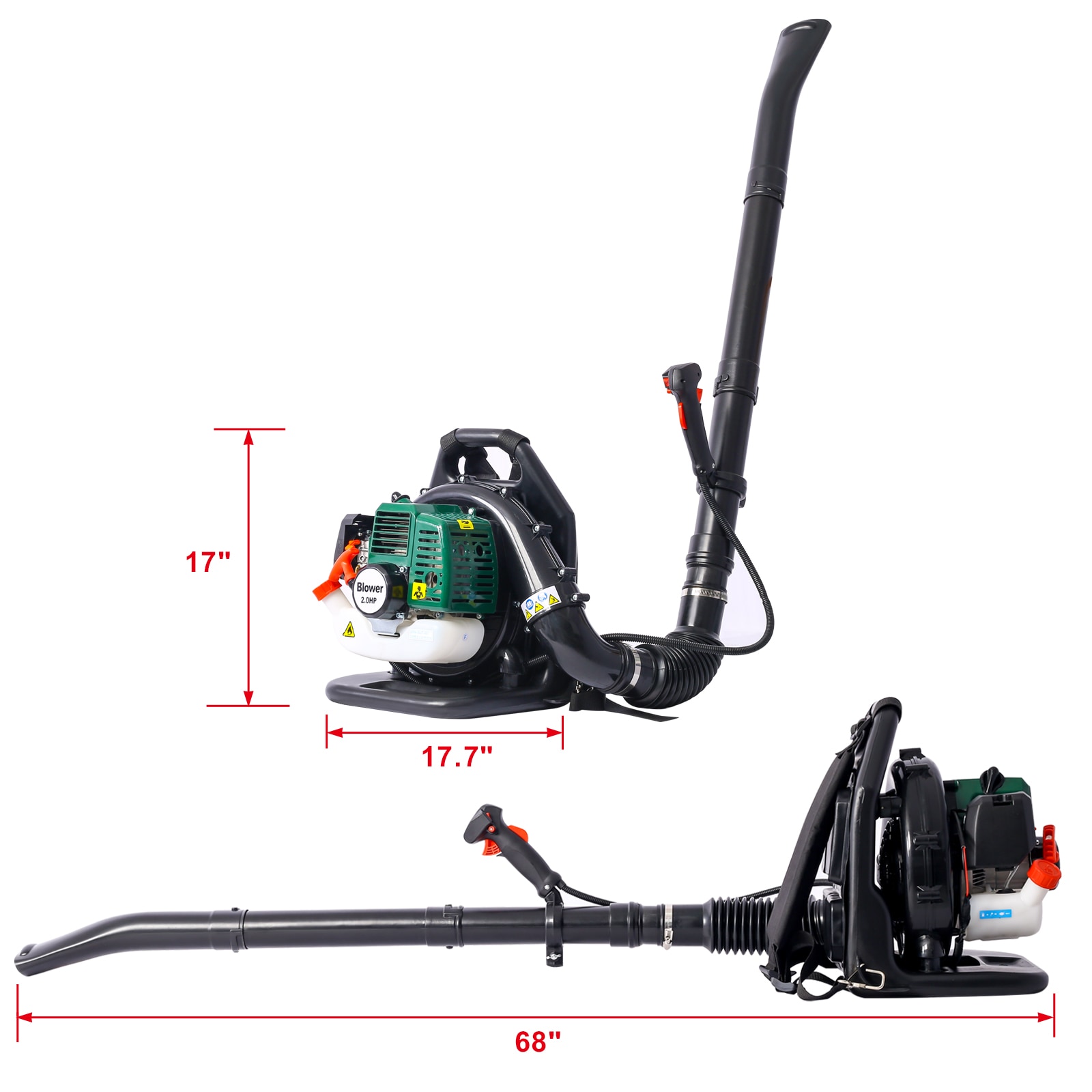 LUCKY ONE LO-GH53923P Cordless-Electric-Blowers - View #6
