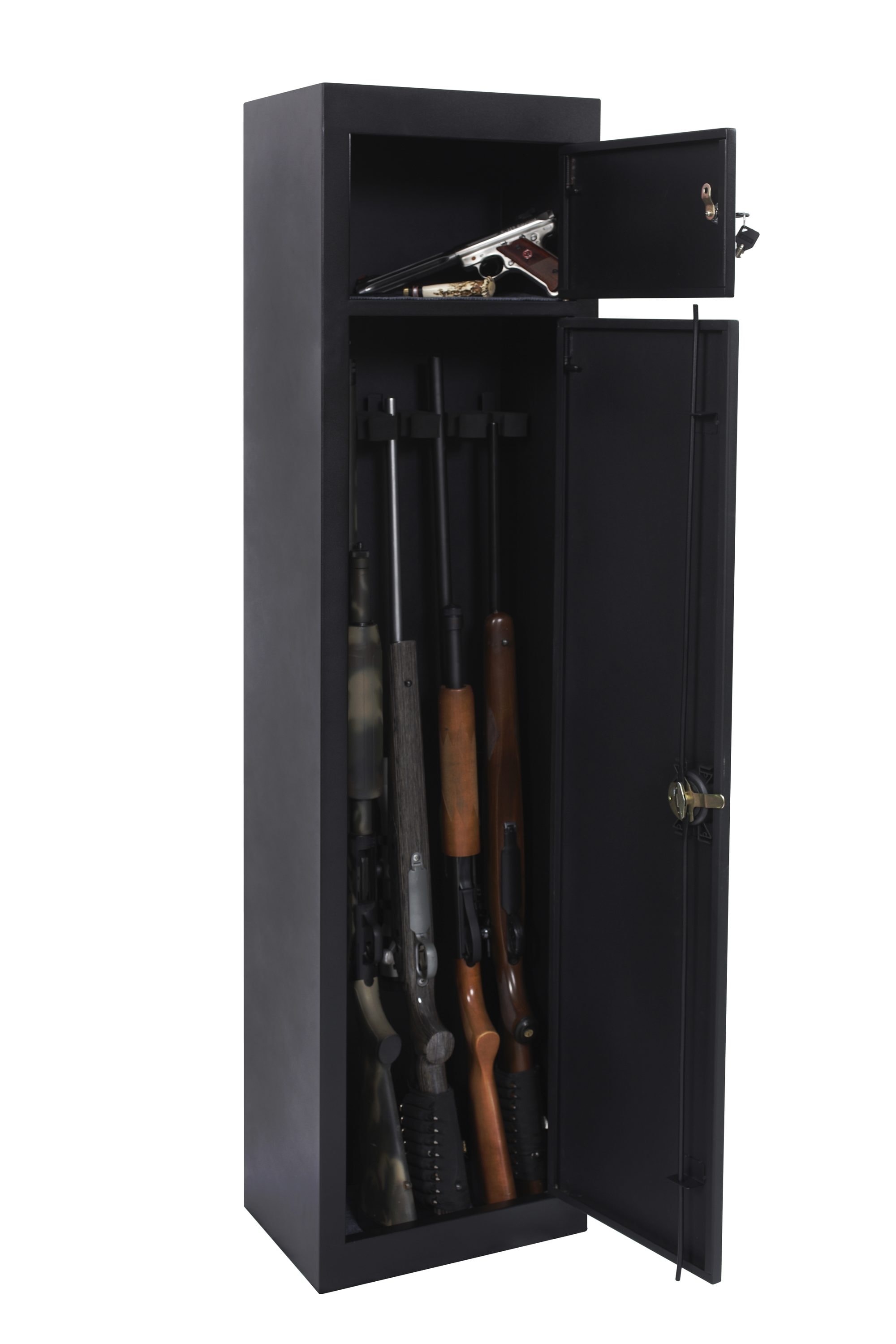 4-10 Rifle Safe Quick Access Long Gun Safe Shotgun Rifle Cabinet