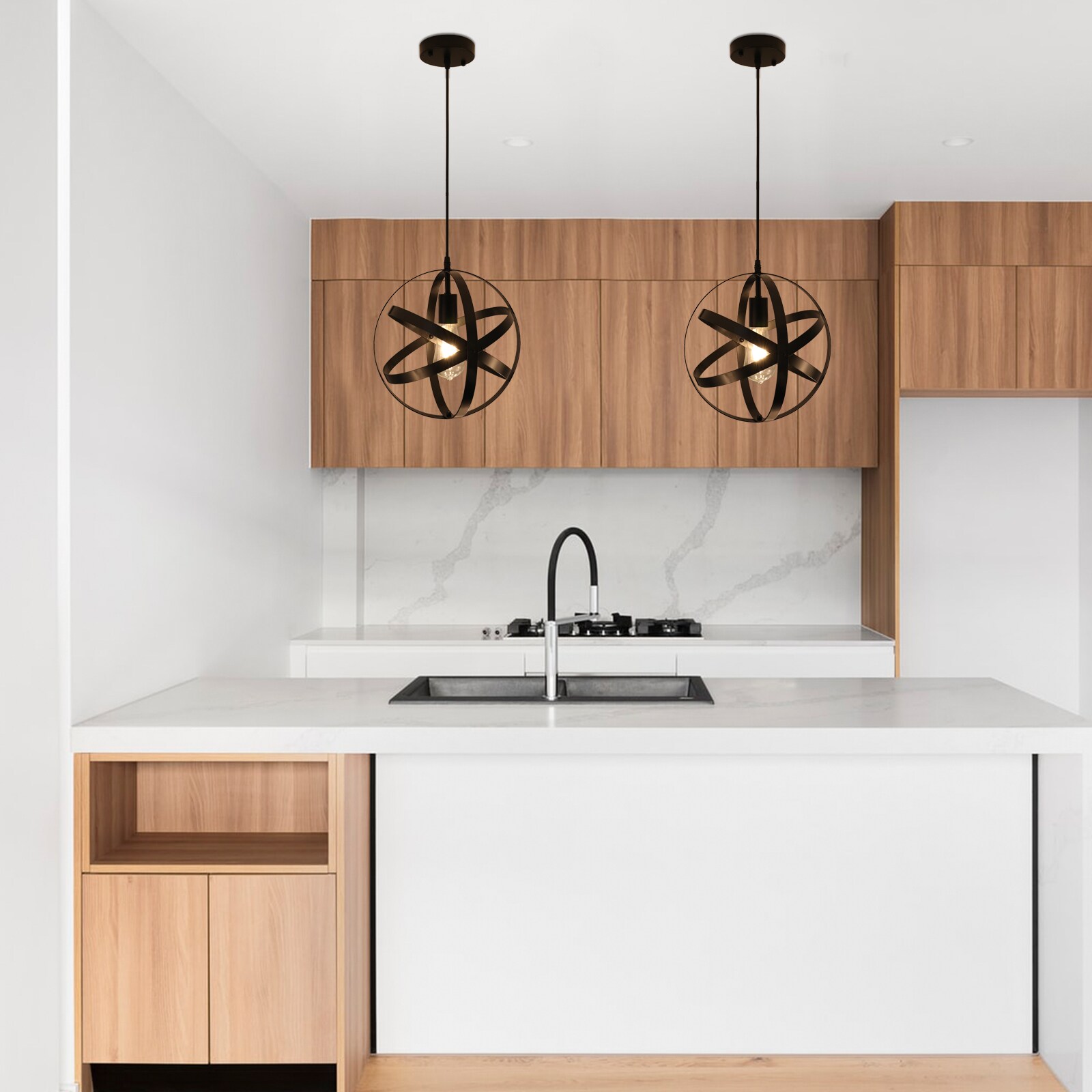 LamQee 06FTL0172ABK Pendant-Lights - View #3