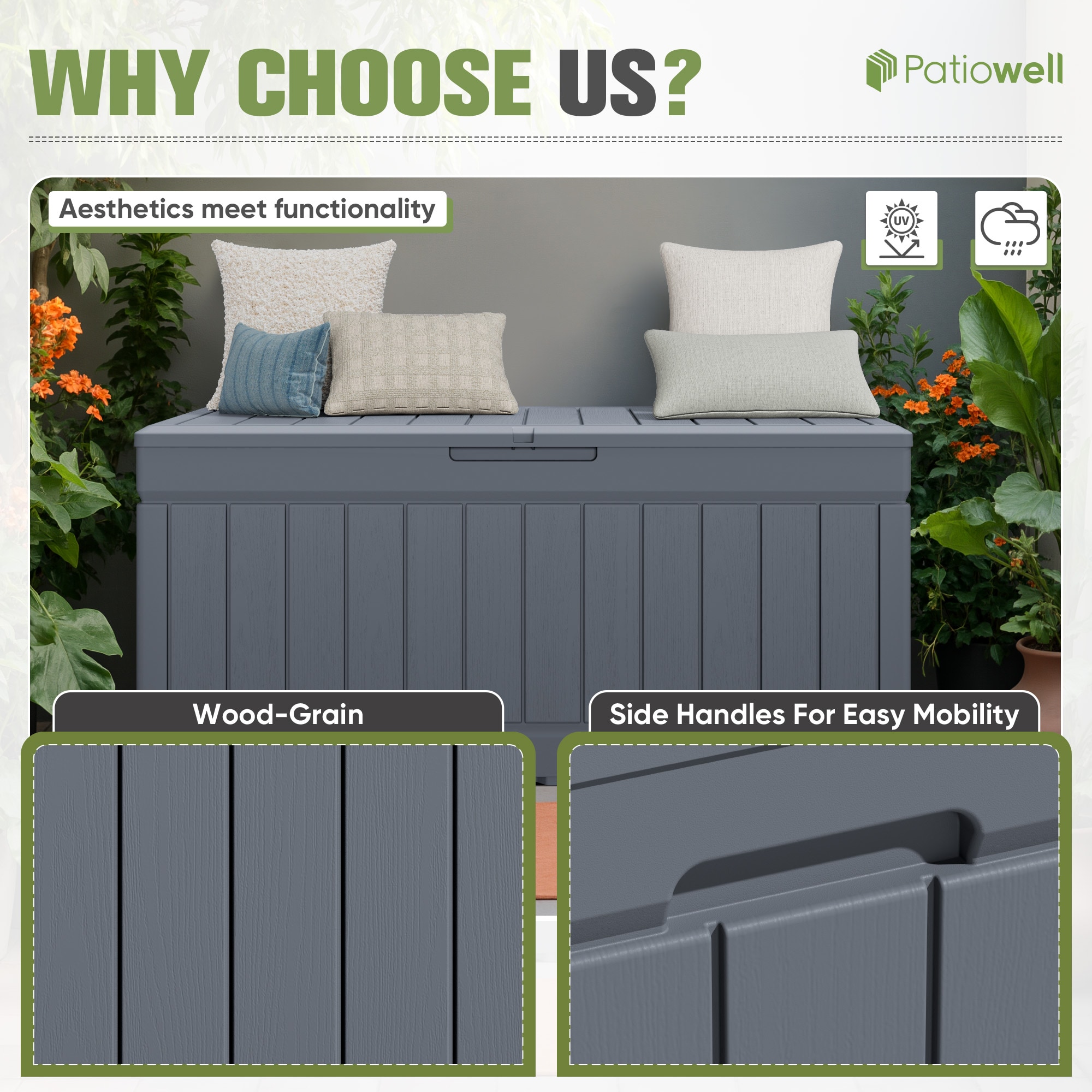 Patiowell WES-PSB22-0093-D4 Deck-Boxes - View #2