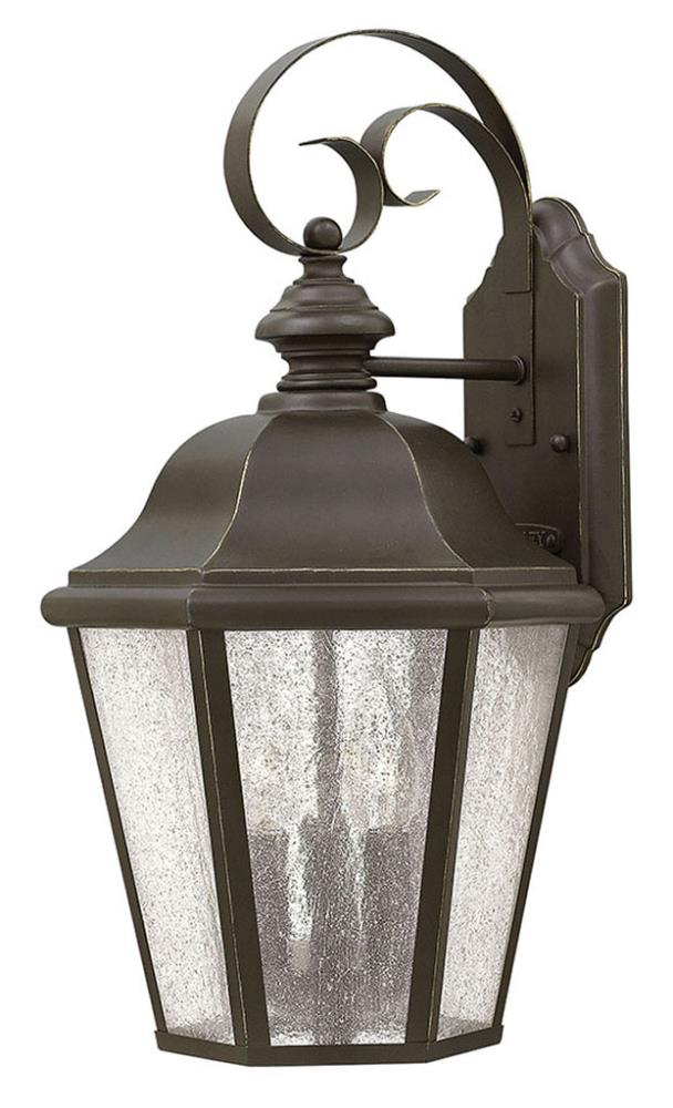 Hinkley 1676OZ Edgewater 3 -Light 18-in H Bronze Hardwired Outdoor Wall Light