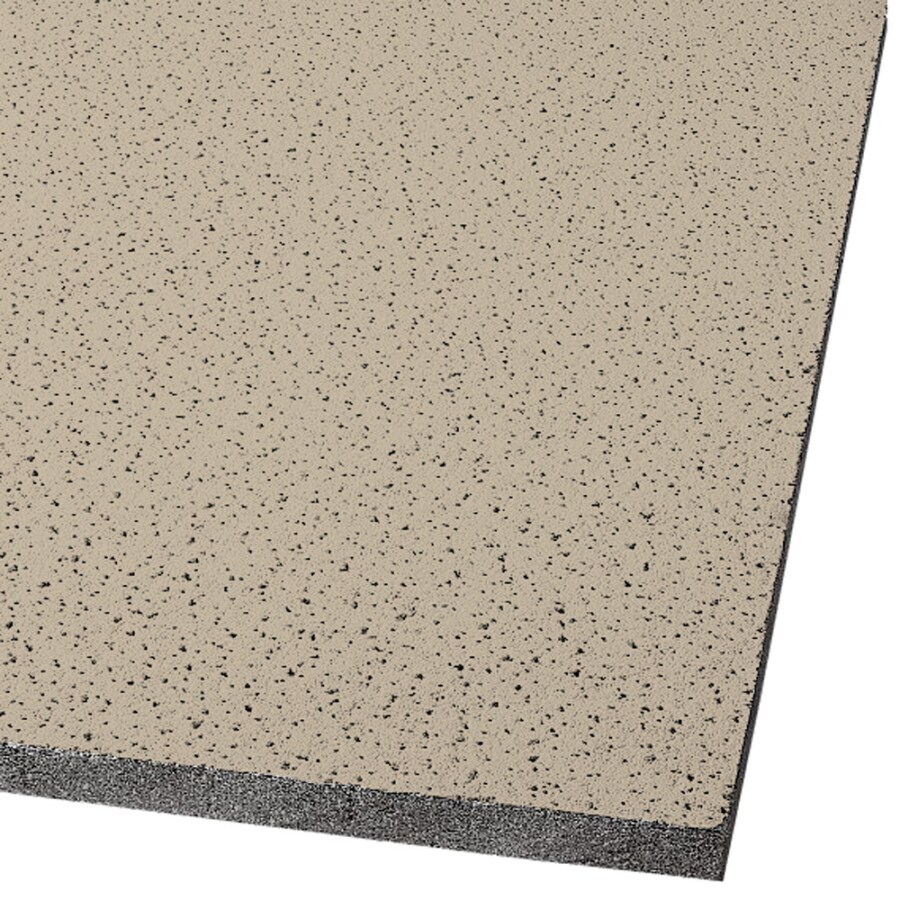 Armstrong Ceilings 48-in X 24-in Fine Fissured 12-Pack Adobe Fissured ...