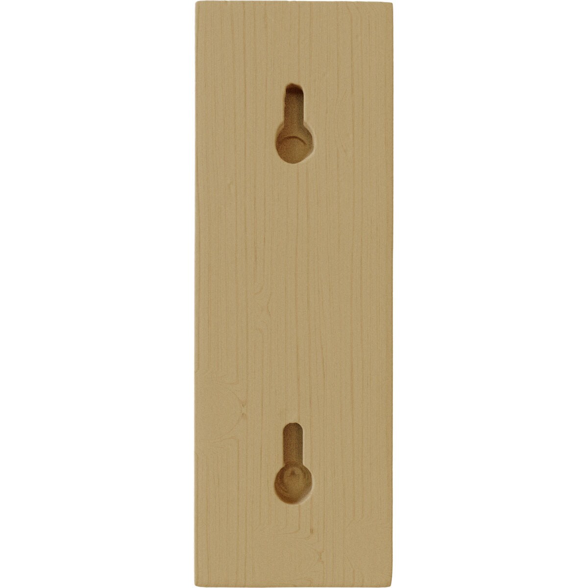 Alder Wood Traditional Shelf Bracket 7.5" H x 2.5" W