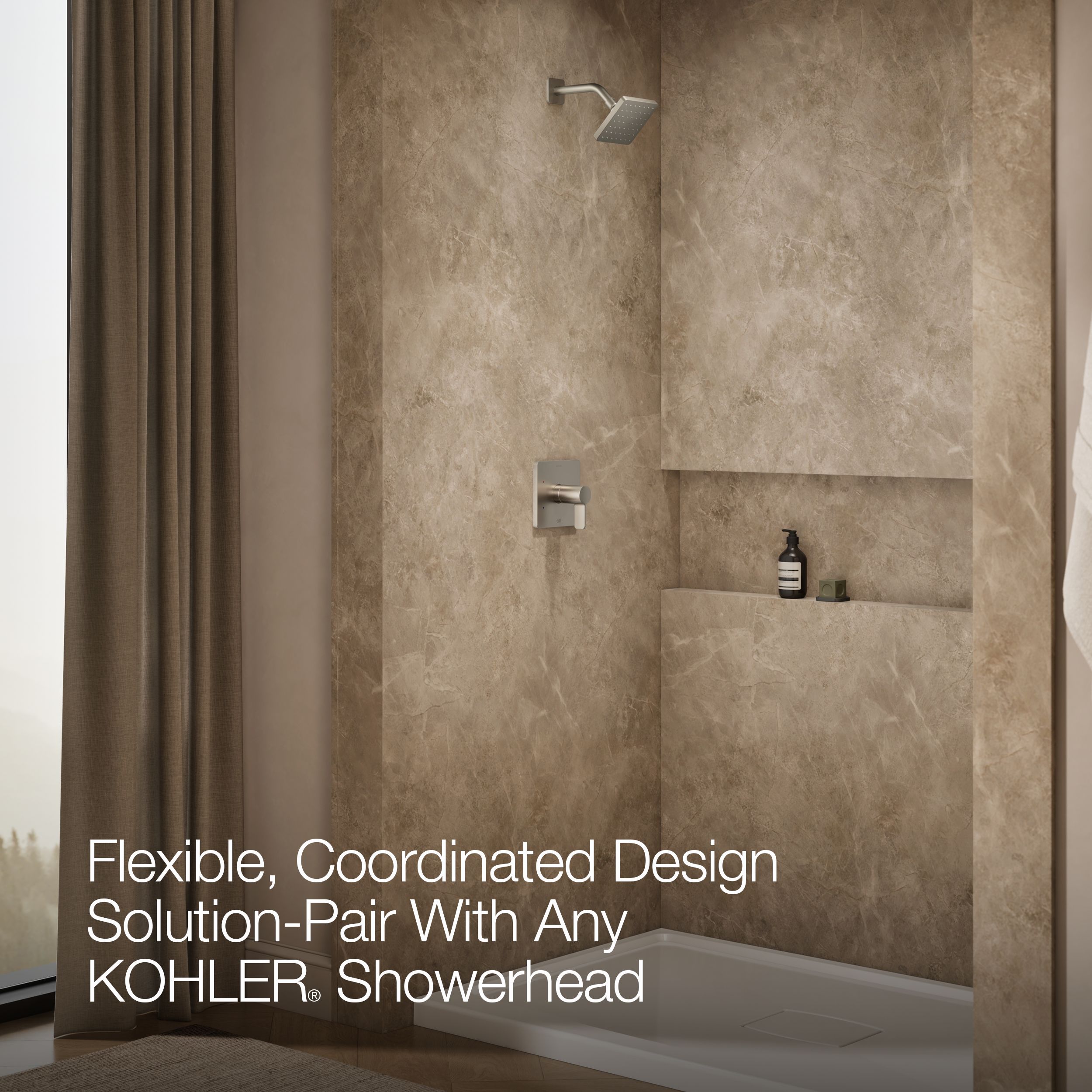 KOHLER K-TLS23503-4-BN Tub-Shower-Faucets - View #5